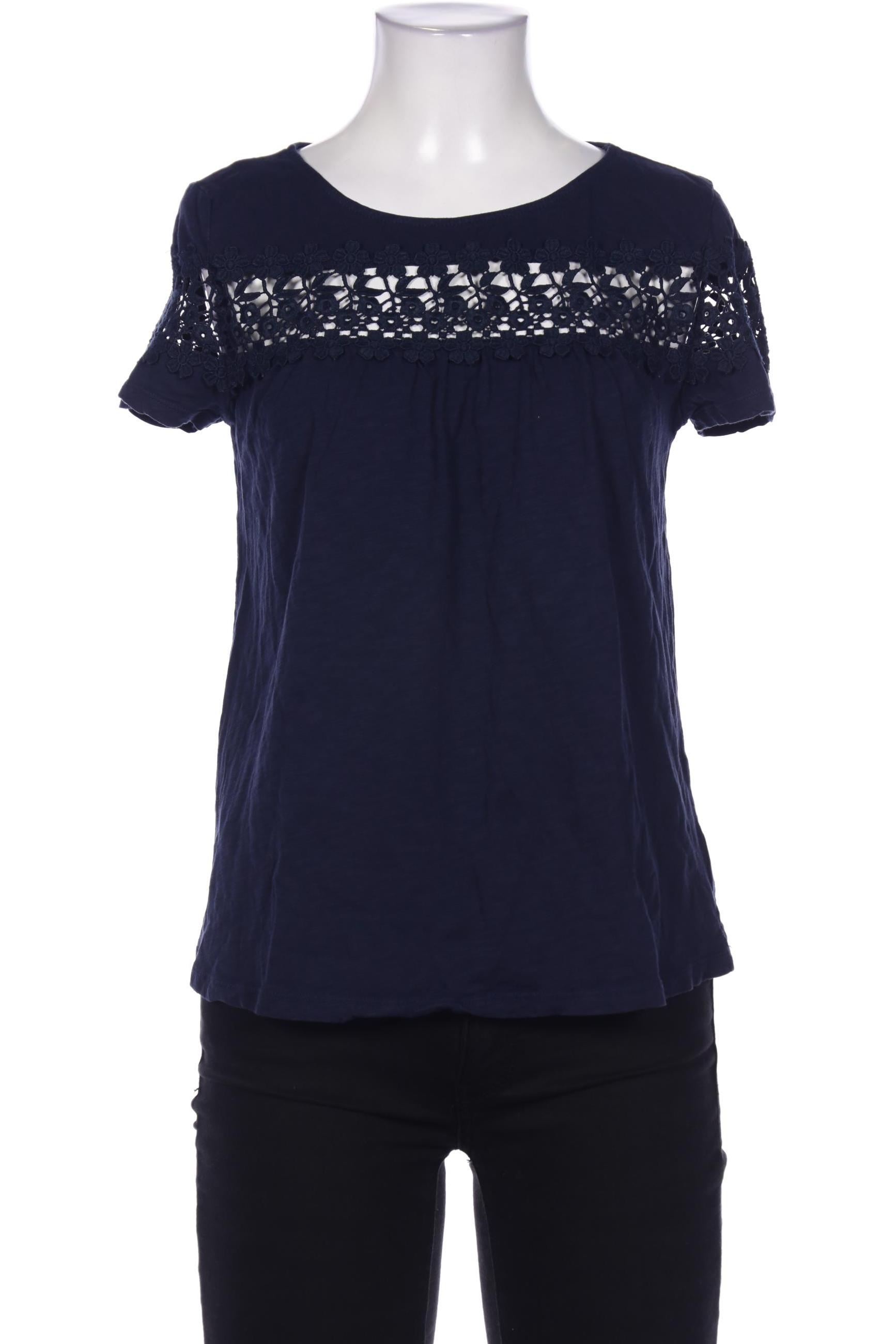 

Hallhuber Damen T-Shirt, marineblau, Gr. 36