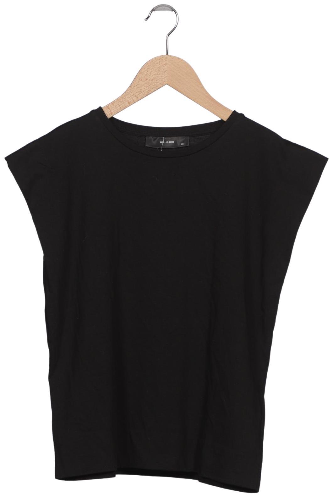 

Hallhuber Damen T-Shirt, schwarz, Gr. 34