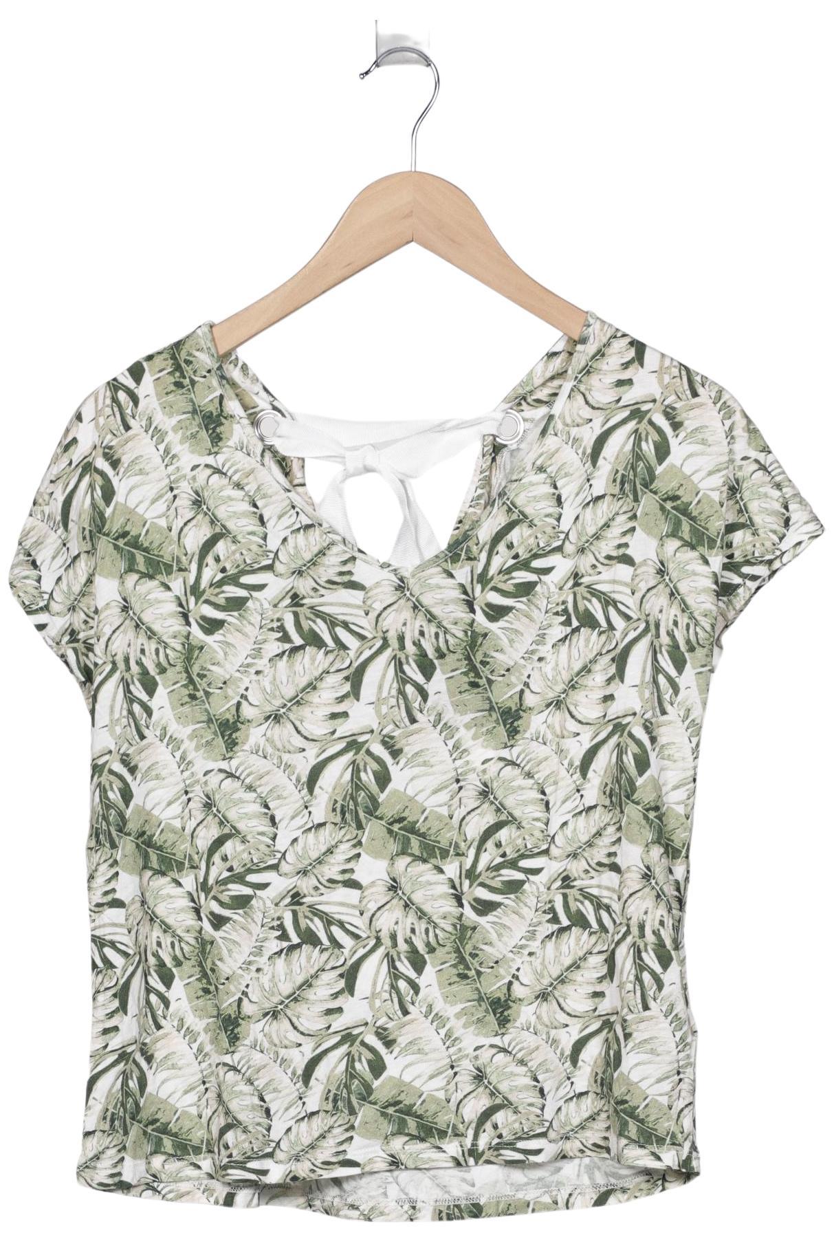 

Hallhuber Damen T-Shirt, grün, Gr. 36
