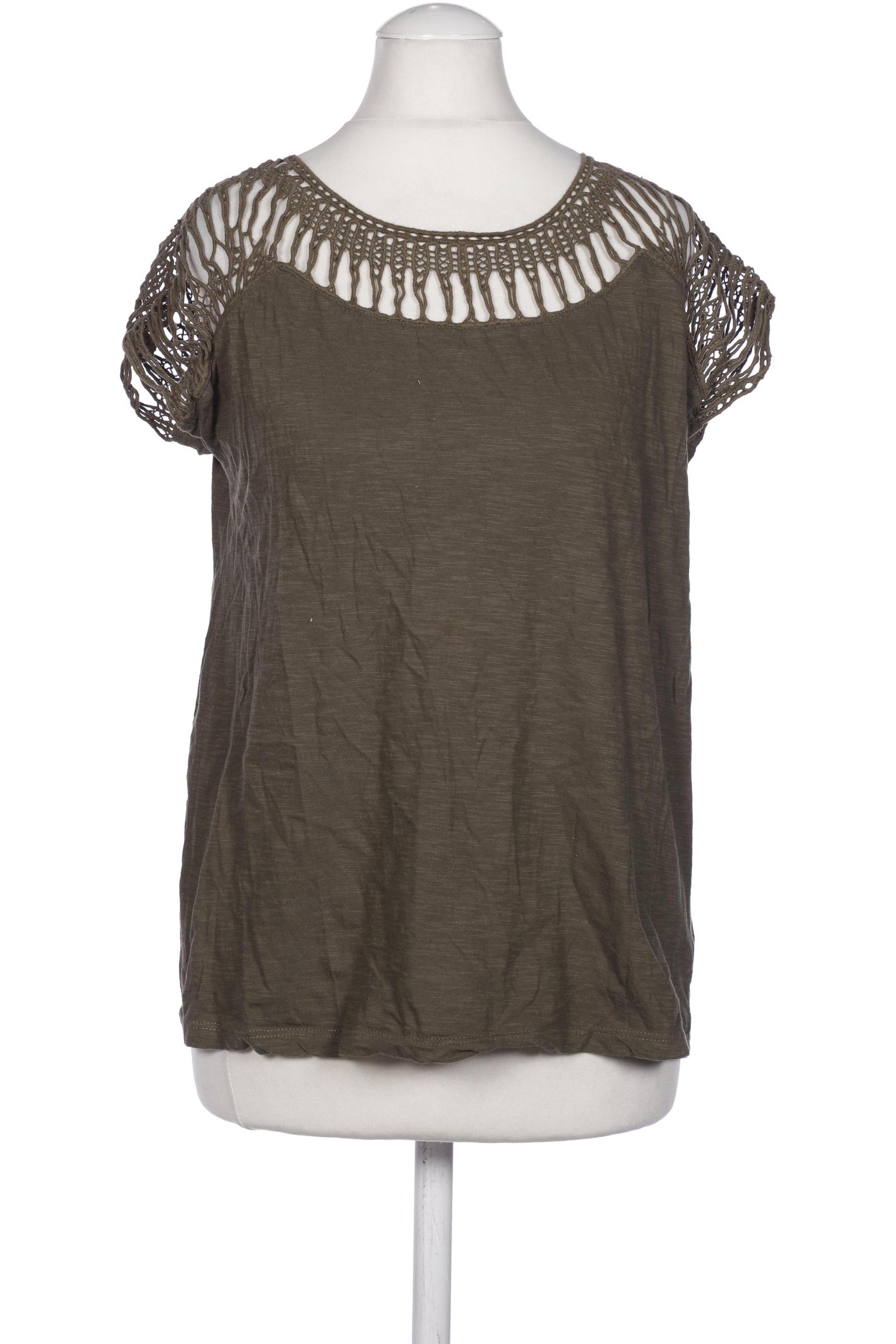 

Hallhuber Damen T-Shirt, grün, Gr. 34