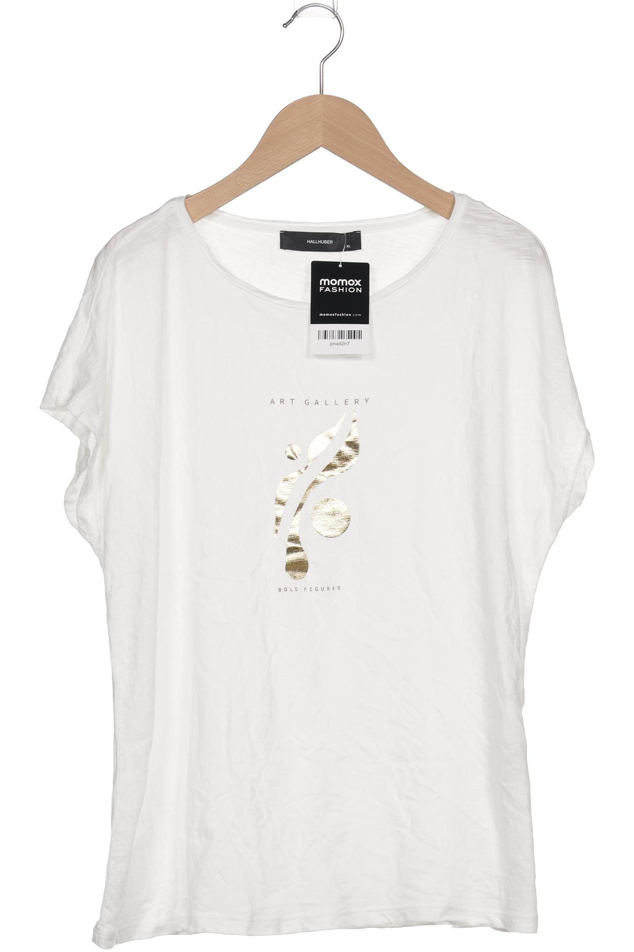 

Hallhuber Damen T-Shirt, weiß, Gr. 44