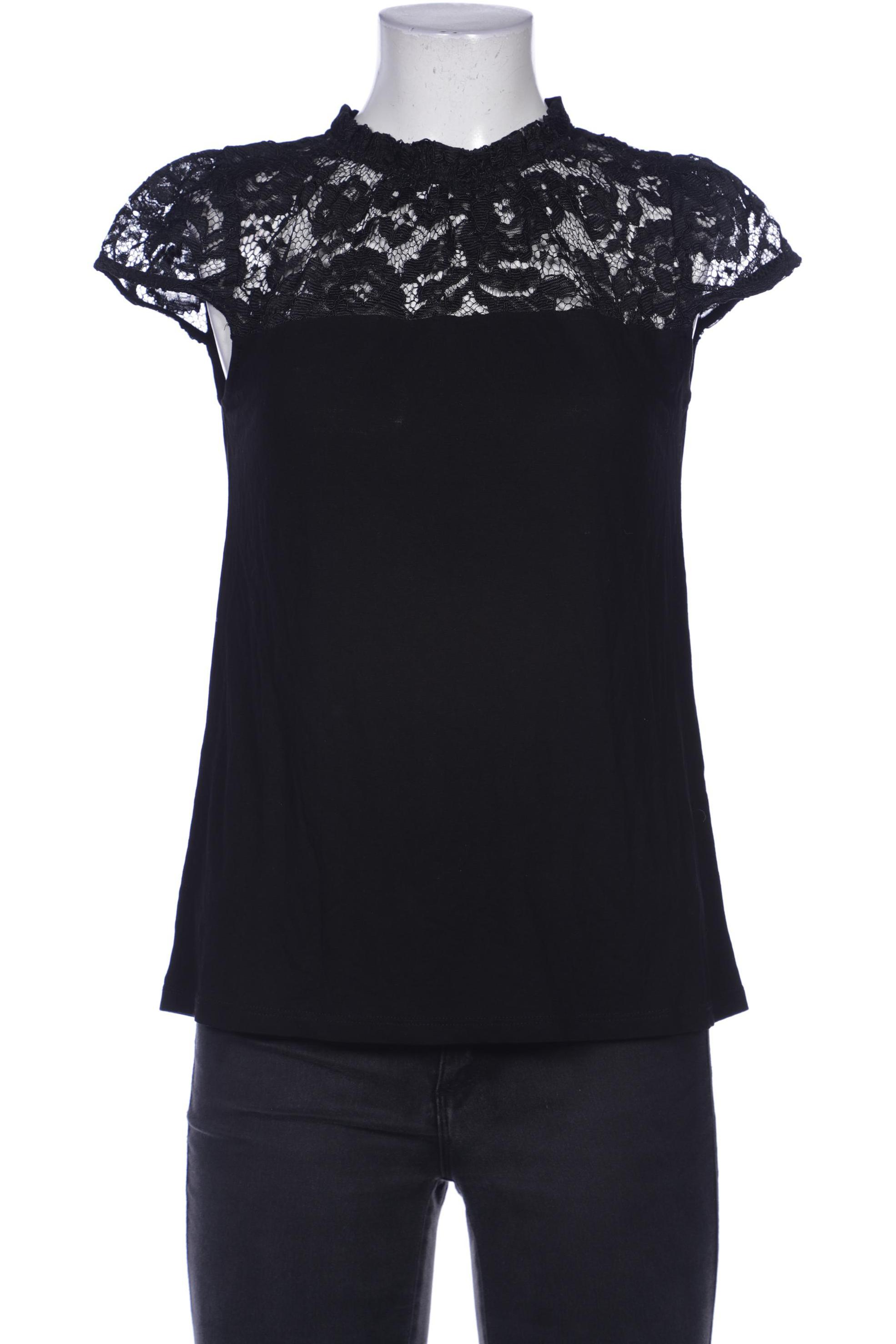 

Hallhuber Damen T-Shirt, schwarz, Gr. 36