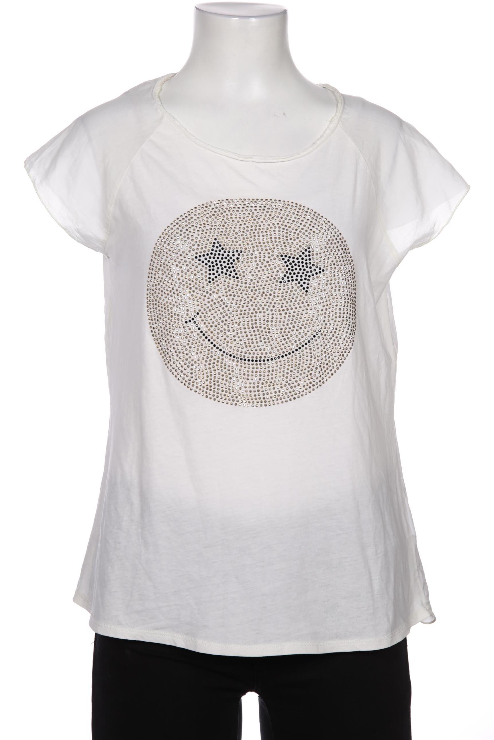 

Hallhuber Damen T-Shirt, weiß, Gr. 36