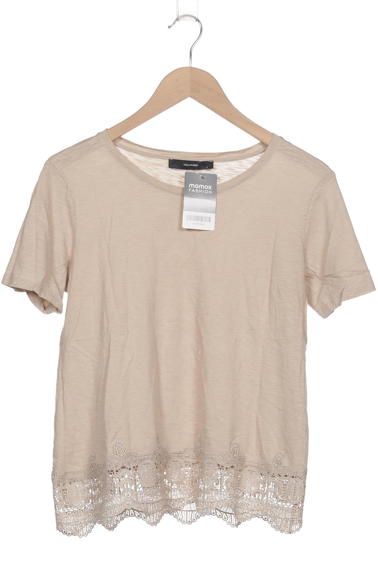 

Hallhuber Damen T-Shirt, beige, Gr. 38