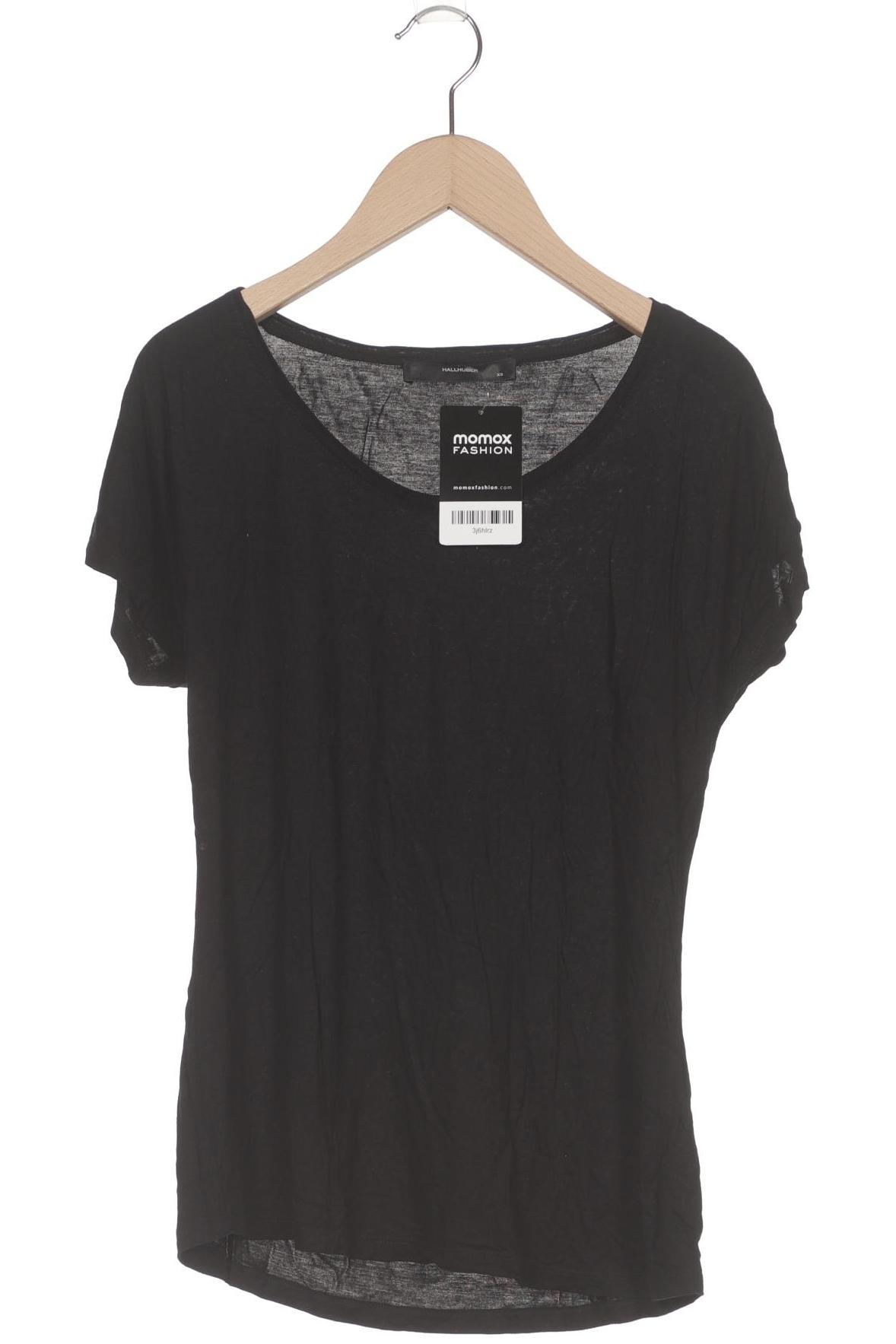 

Hallhuber Damen T-Shirt, schwarz, Gr. 34