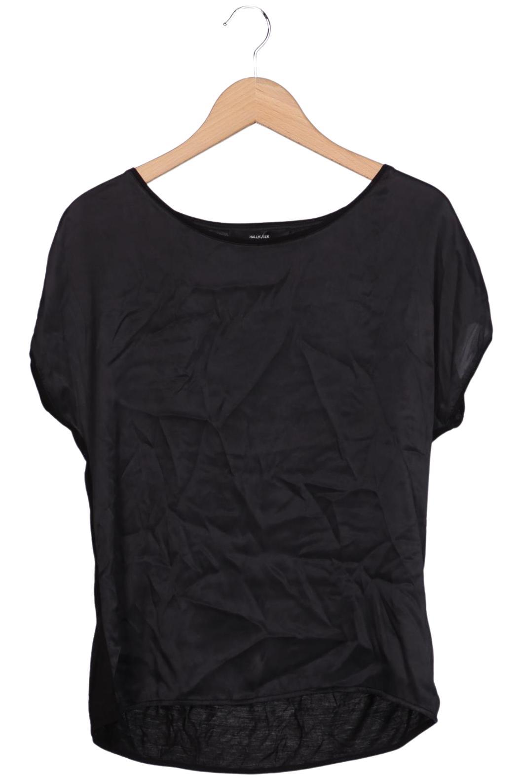 

Hallhuber Damen T-Shirt, schwarz, Gr. 38