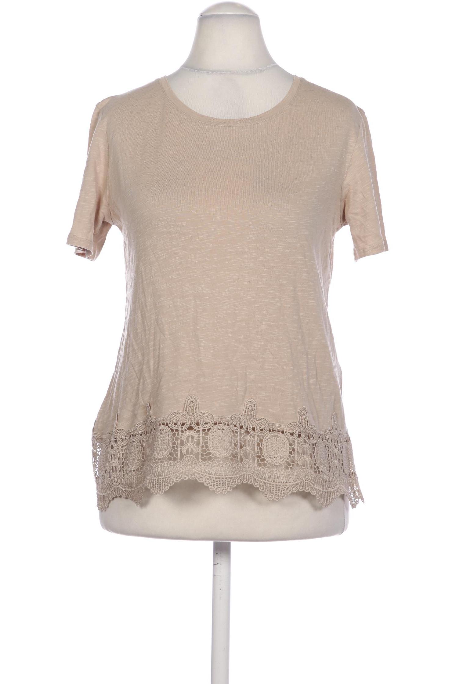 

Hallhuber Damen T-Shirt, beige, Gr. 38