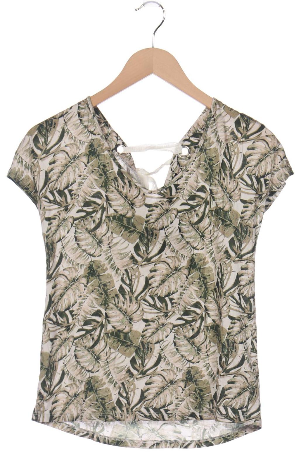 

Hallhuber Damen T-Shirt, grün, Gr. 34