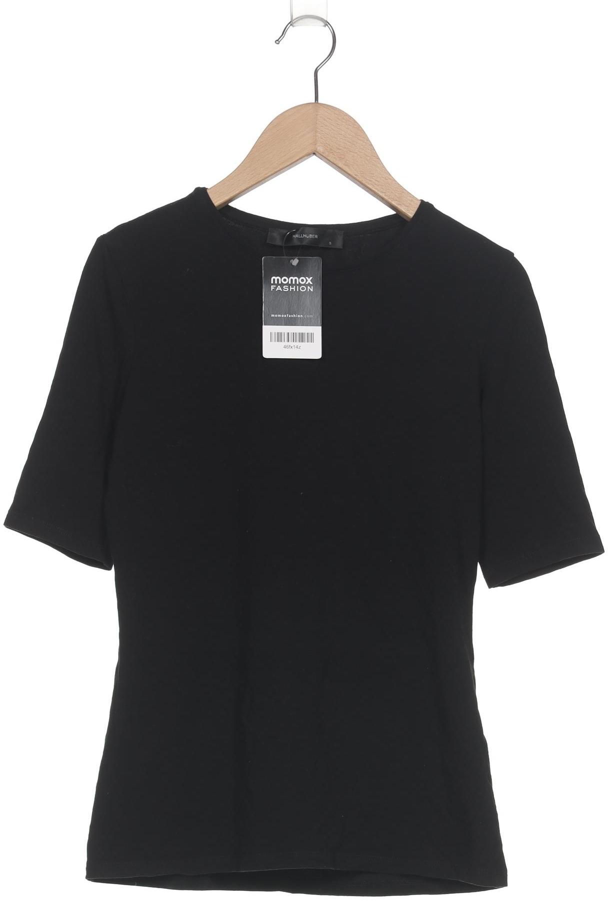 

Hallhuber Damen T-Shirt, schwarz, Gr. 36