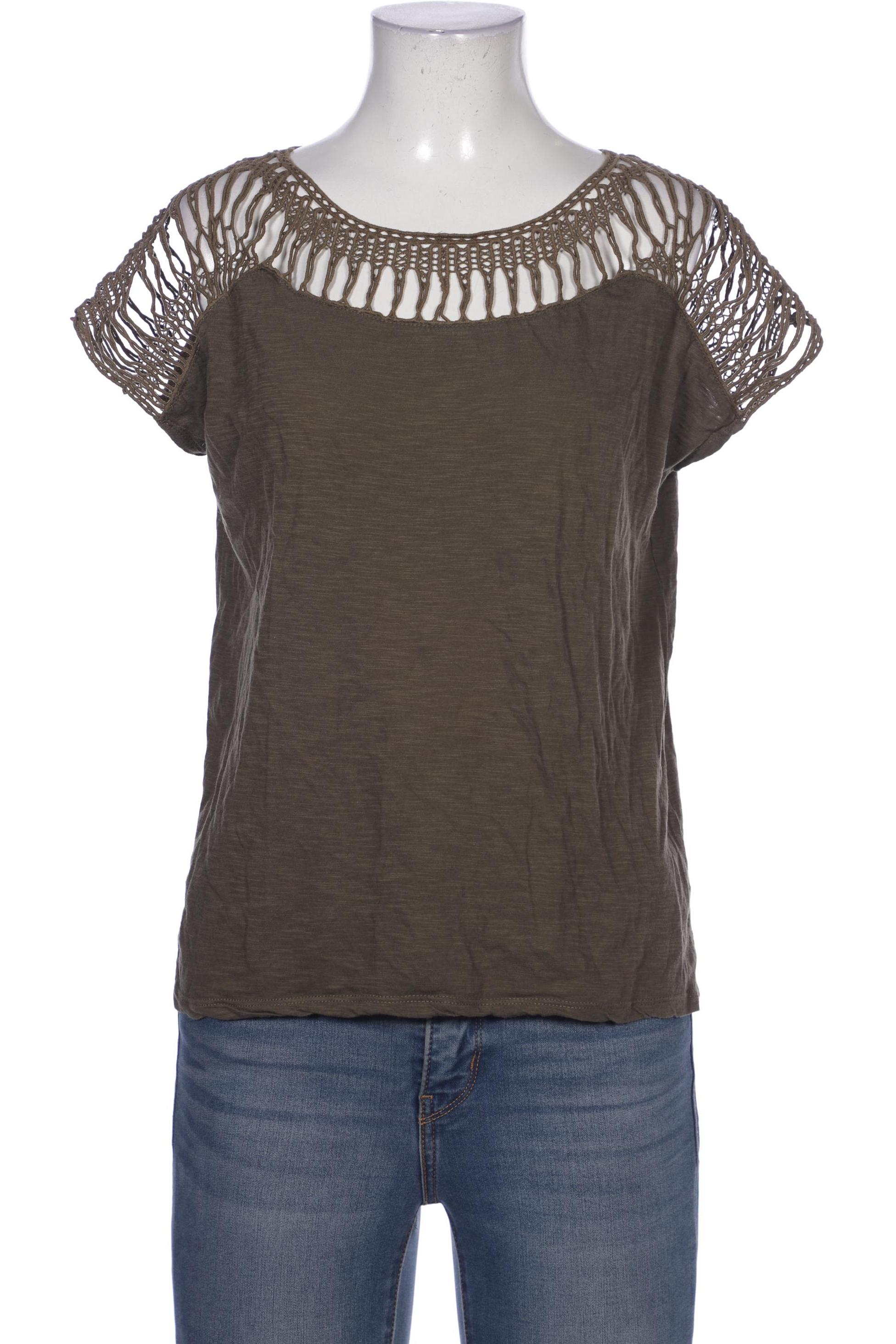 

Hallhuber Damen T-Shirt, grün, Gr. 36