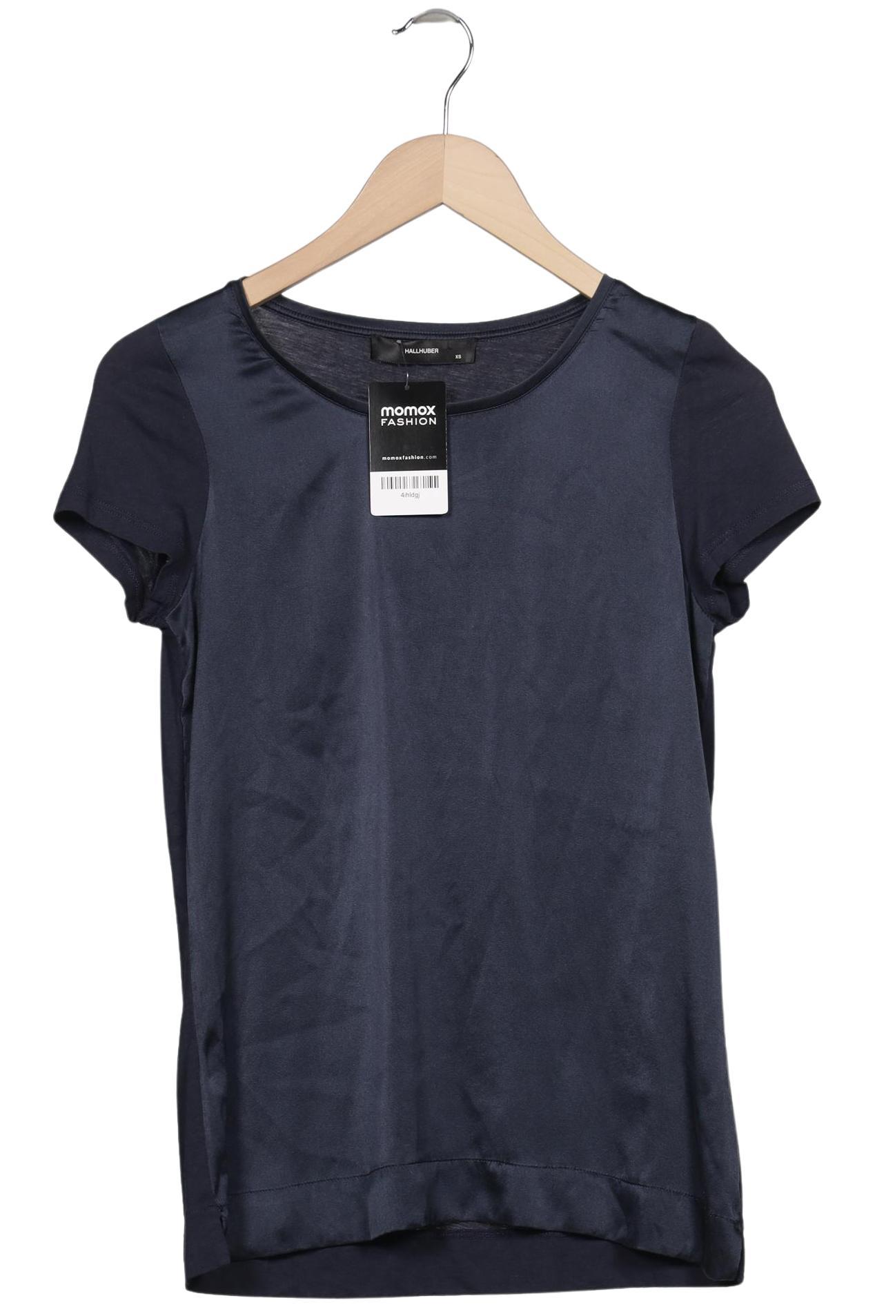 

Hallhuber Damen T-Shirt, marineblau, Gr. 34
