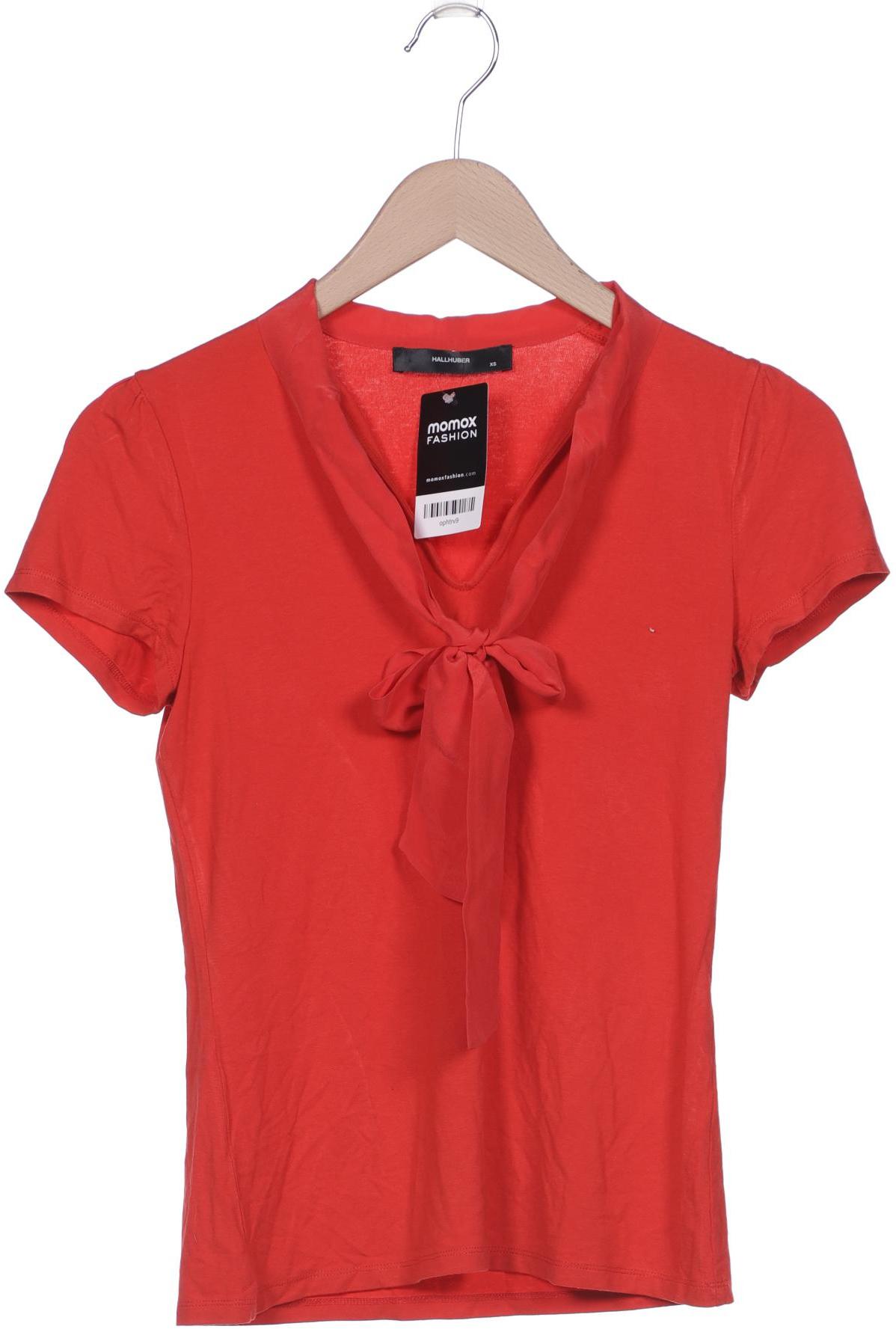 

Hallhuber Damen T-Shirt, rot, Gr. 34