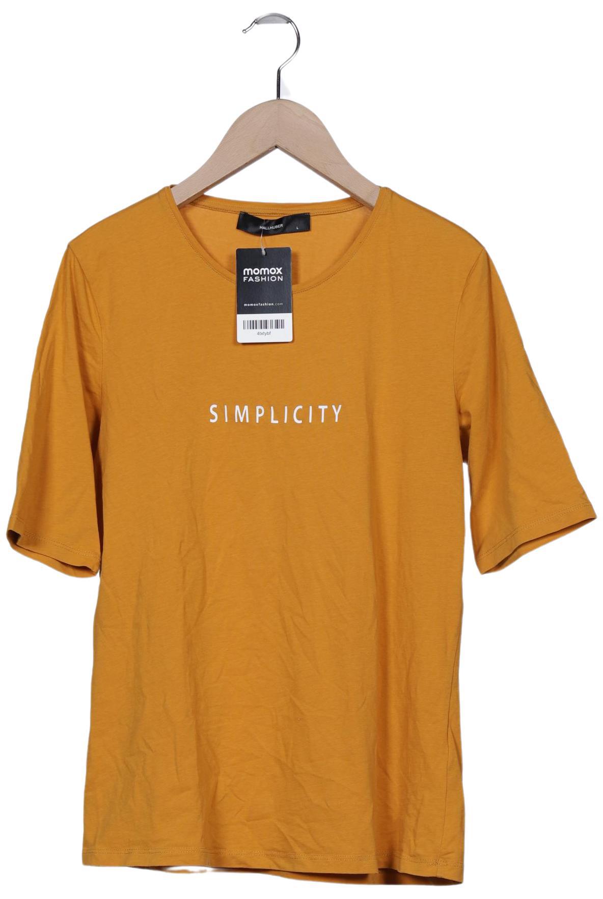 

Hallhuber Damen T-Shirt, orange, Gr. 42