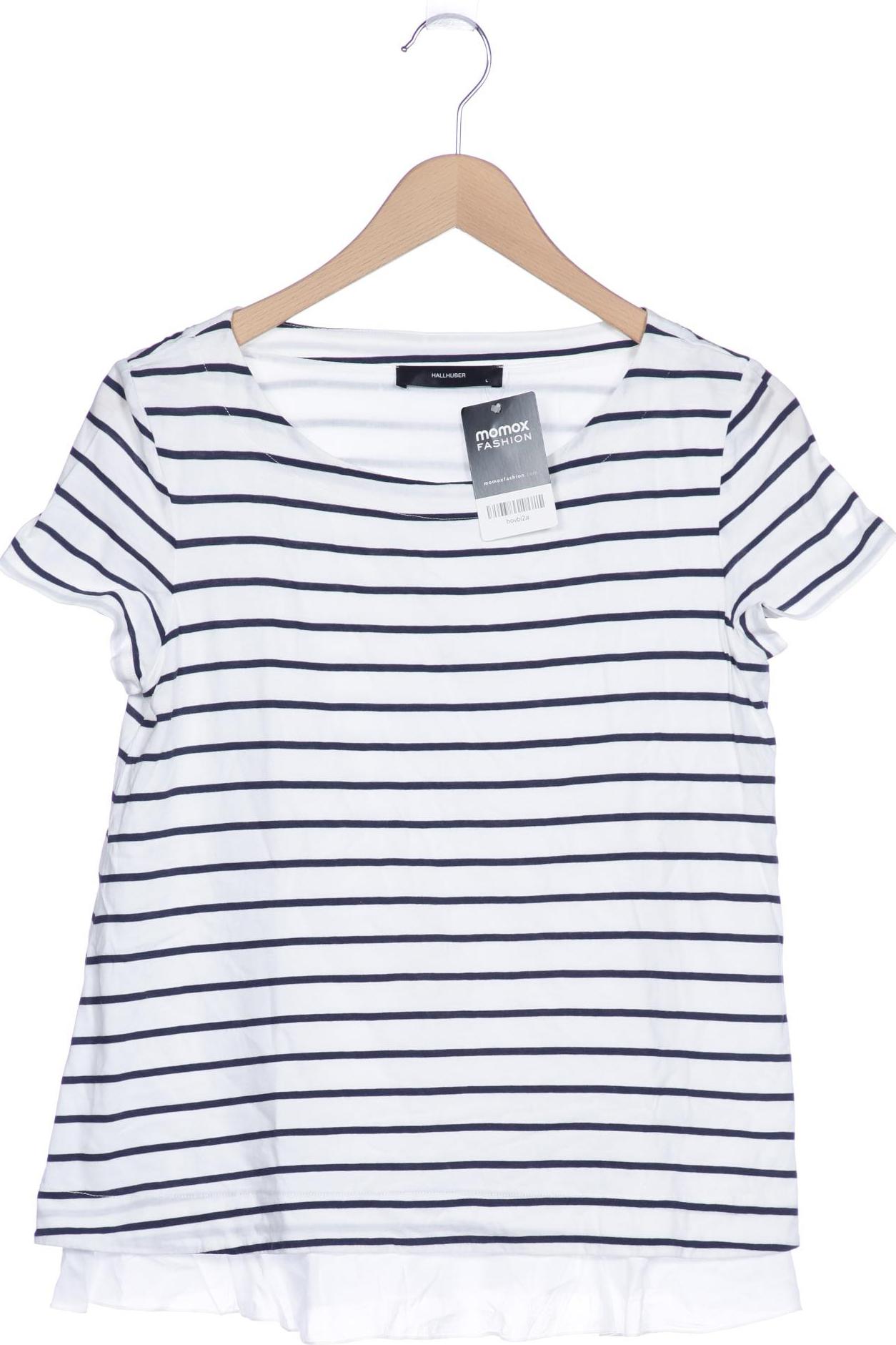 

Hallhuber Damen T-Shirt, weiß, Gr. 42