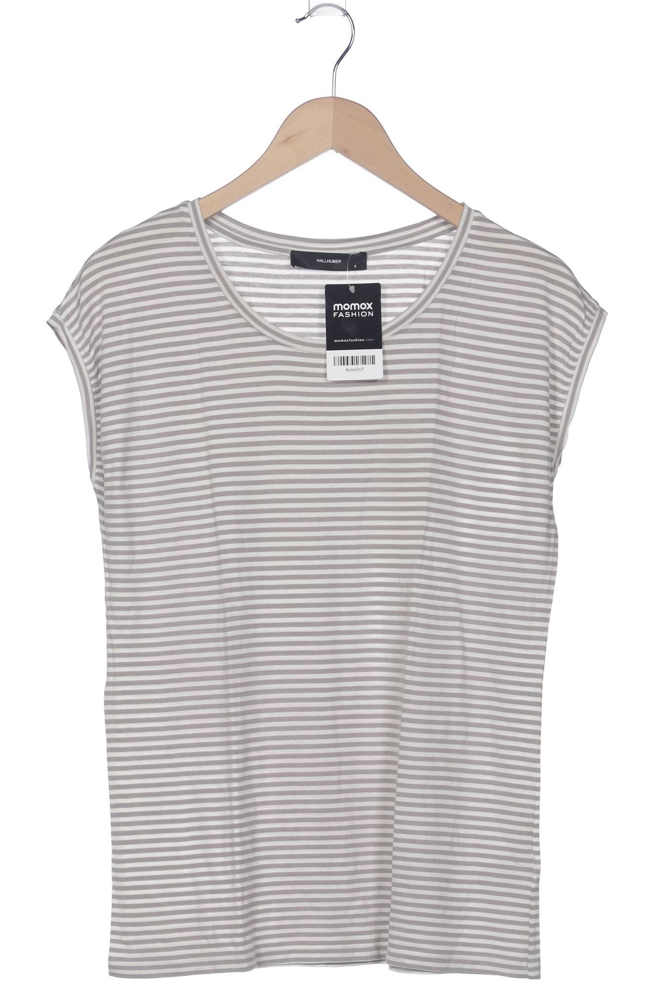 

Hallhuber Damen T-Shirt, grau, Gr. 36
