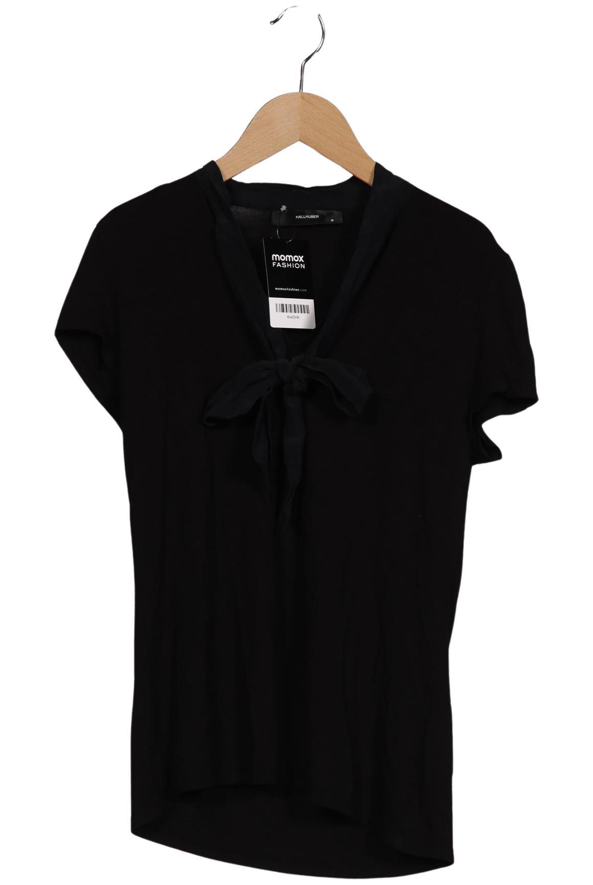 

Hallhuber Damen T-Shirt, schwarz, Gr. 38
