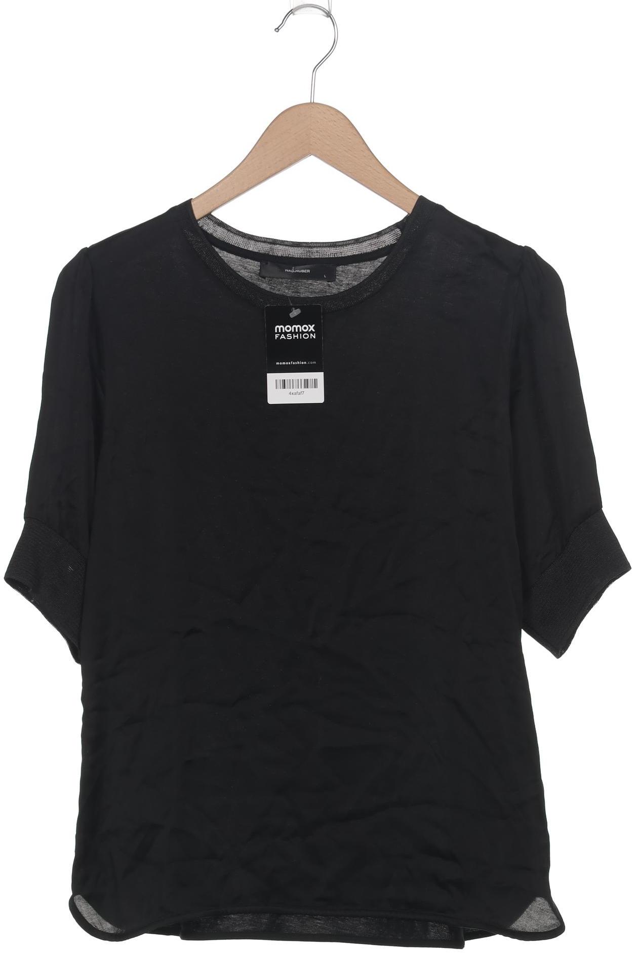 

Hallhuber Damen T-Shirt, schwarz, Gr. 42