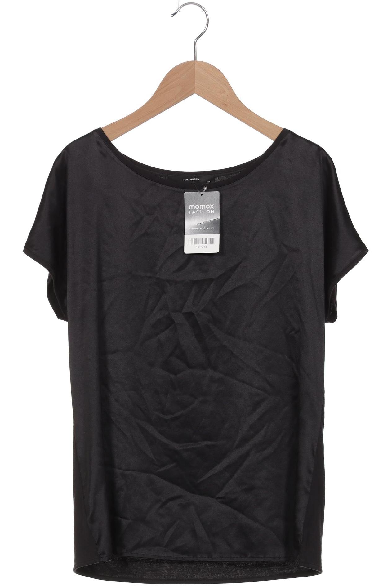 

Hallhuber Damen T-Shirt, schwarz, Gr. 34