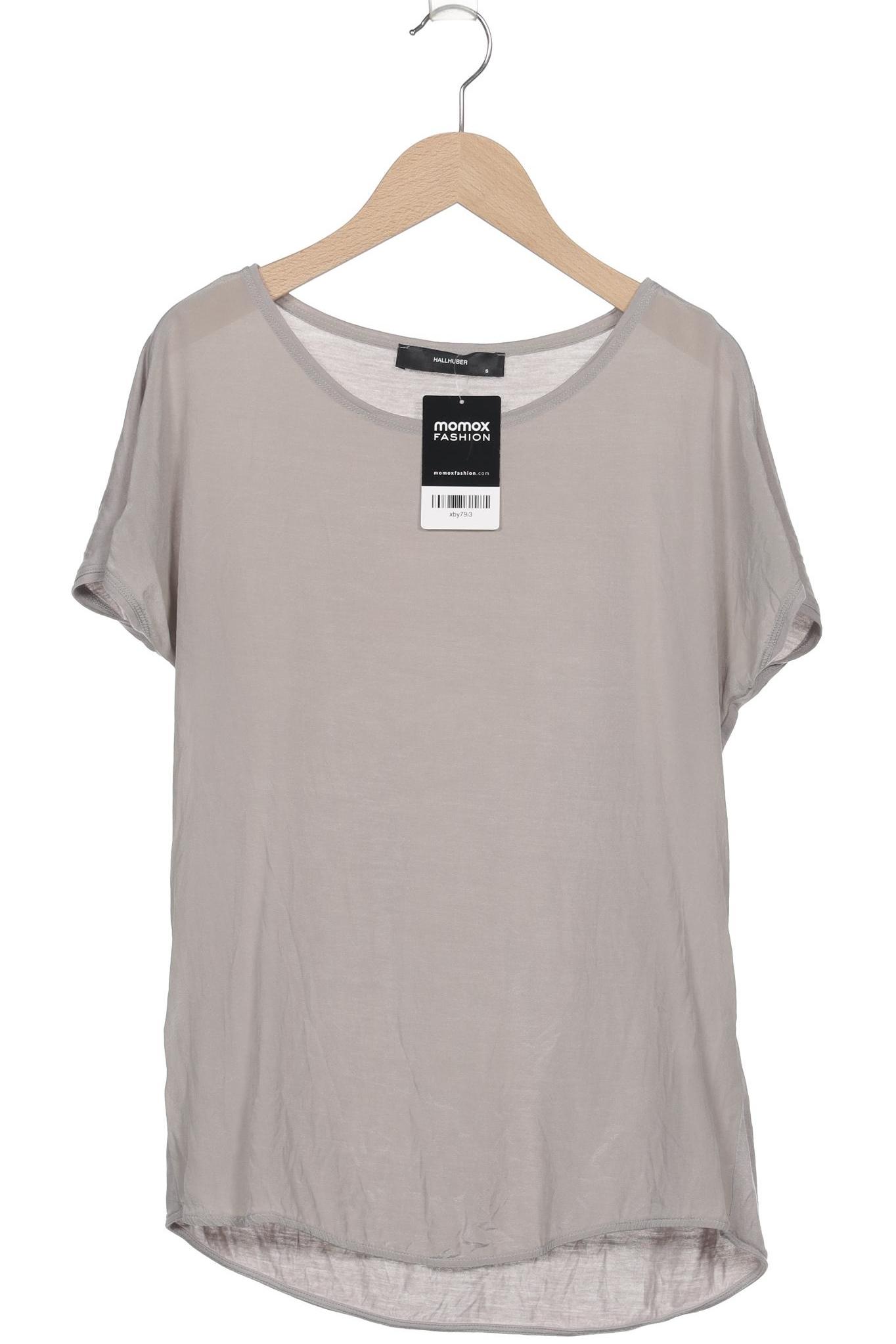 

Hallhuber Damen T-Shirt, grau, Gr. 36