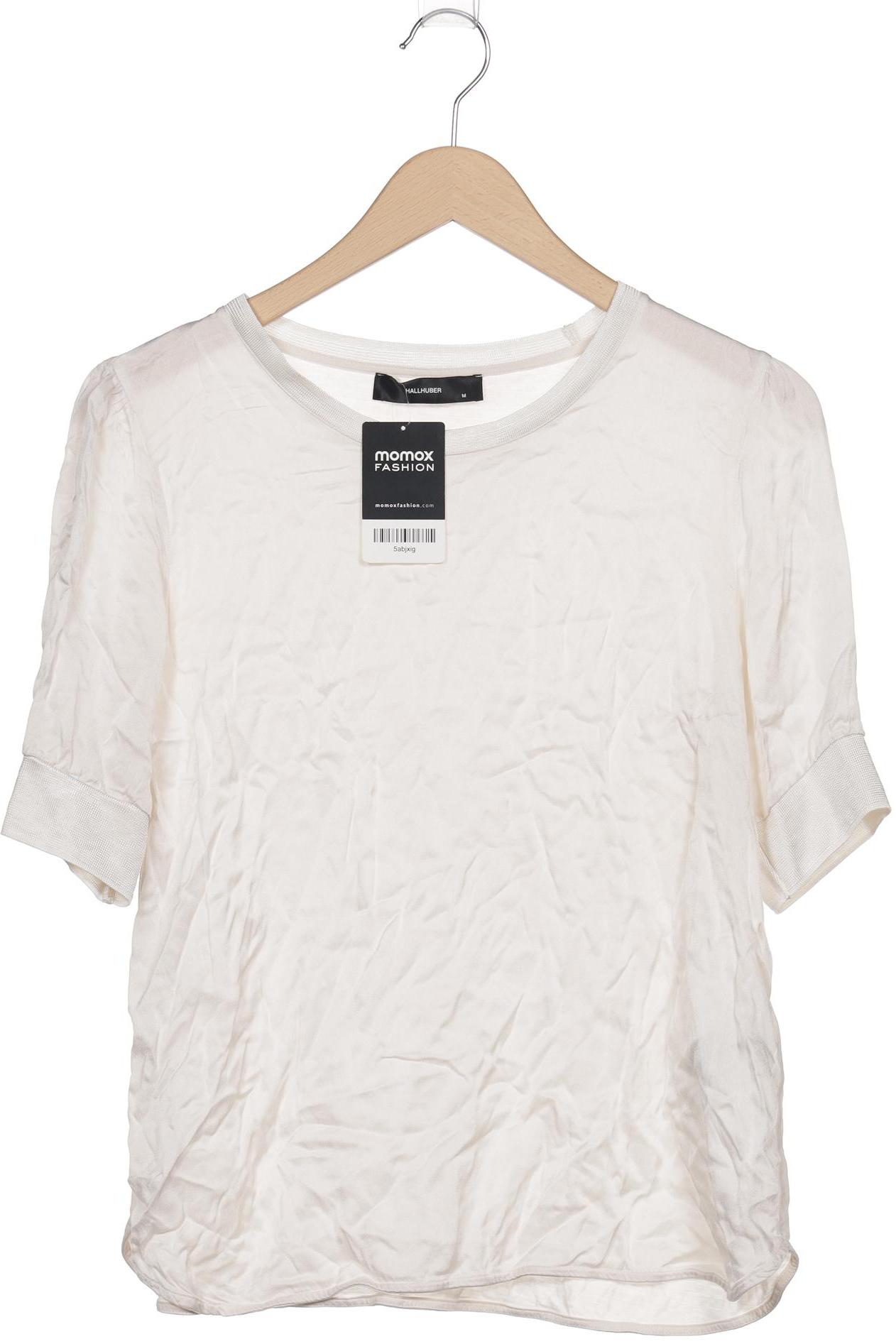 

Hallhuber Damen T-Shirt, cremeweiß, Gr. 38
