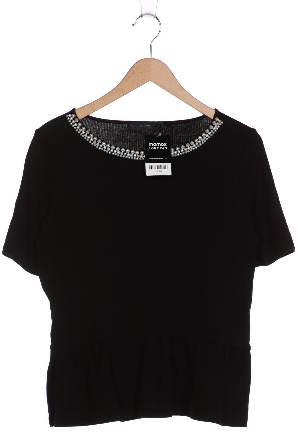

Hallhuber Damen T-Shirt, schwarz, Gr. 38