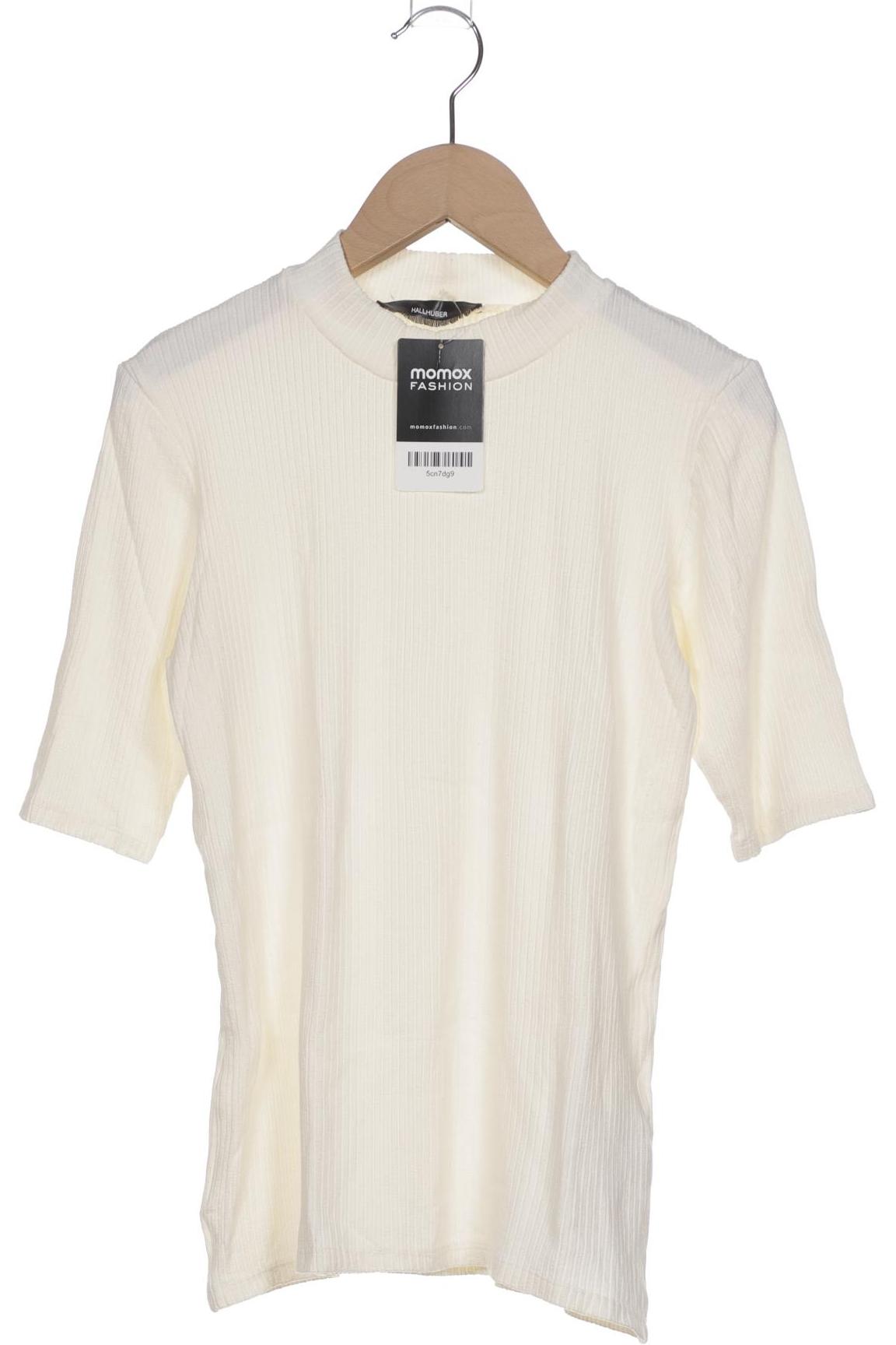 

Hallhuber Damen T-Shirt, cremeweiß, Gr. 38
