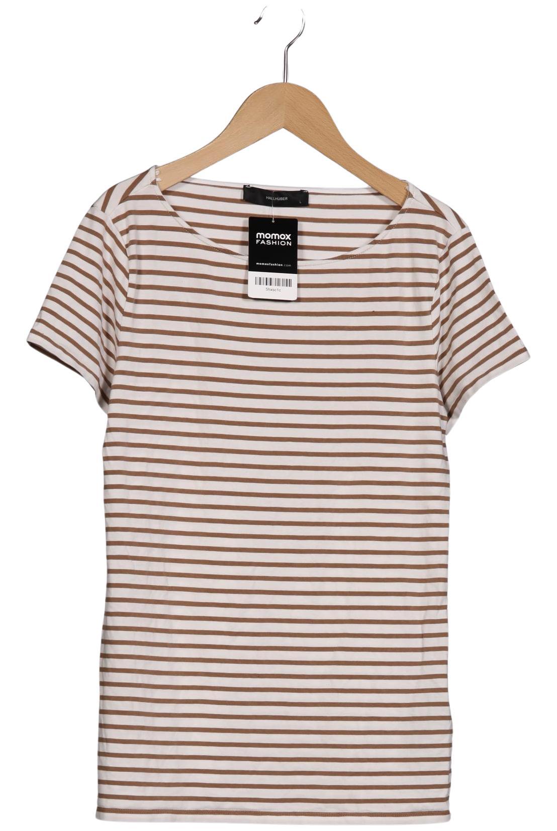 

Hallhuber Damen T-Shirt, braun, Gr. 42