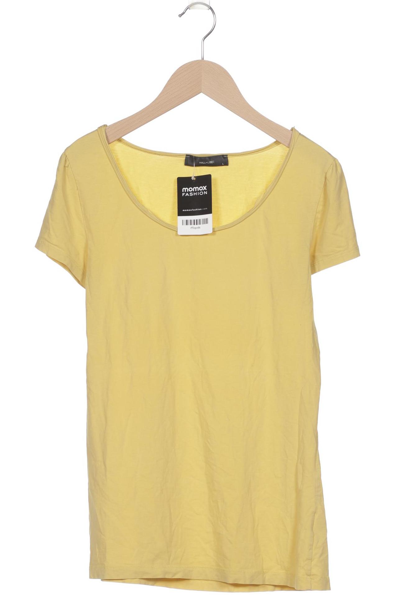 

Hallhuber Damen T-Shirt, gelb, Gr. 42