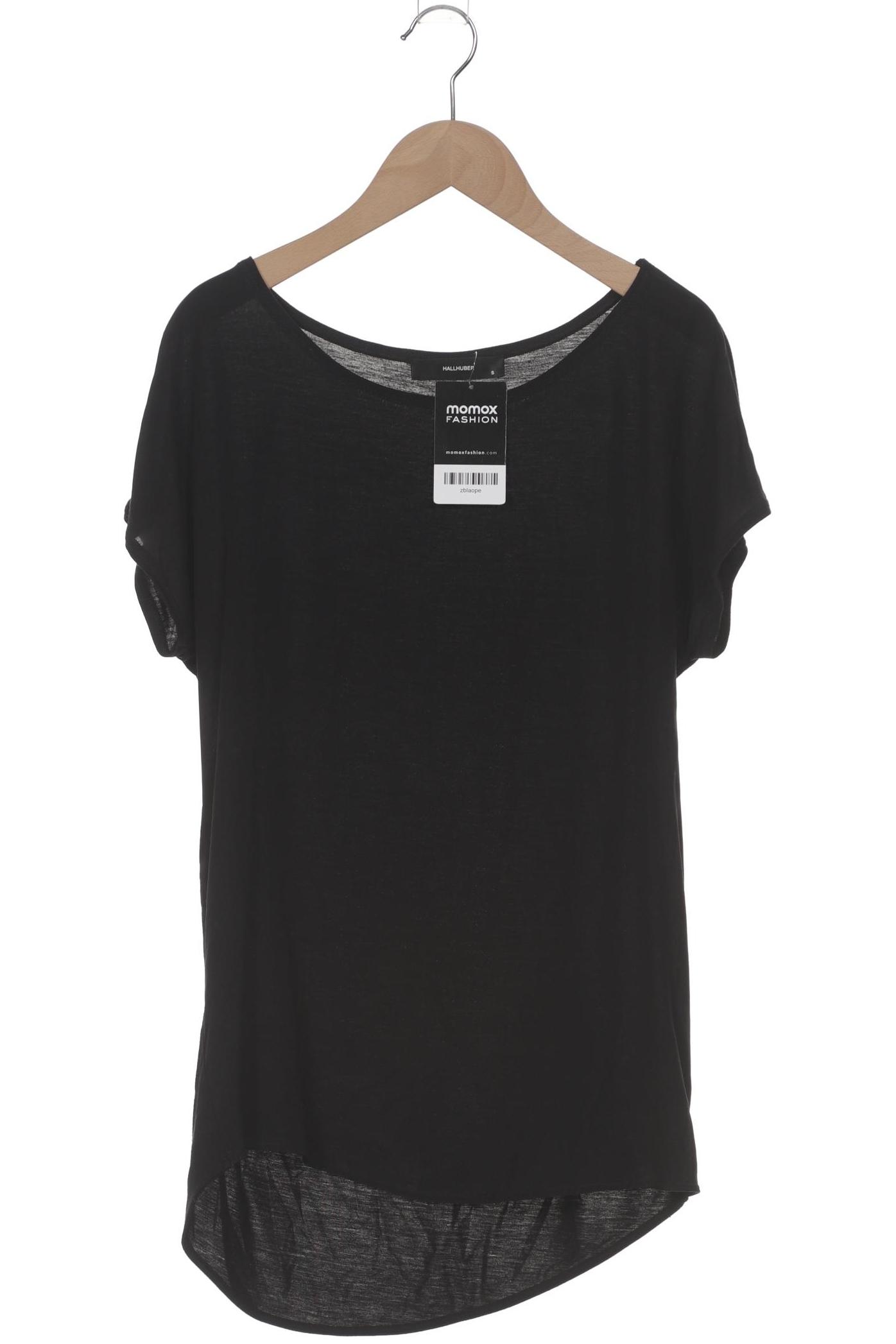 

Hallhuber Damen T-Shirt, schwarz, Gr. 36
