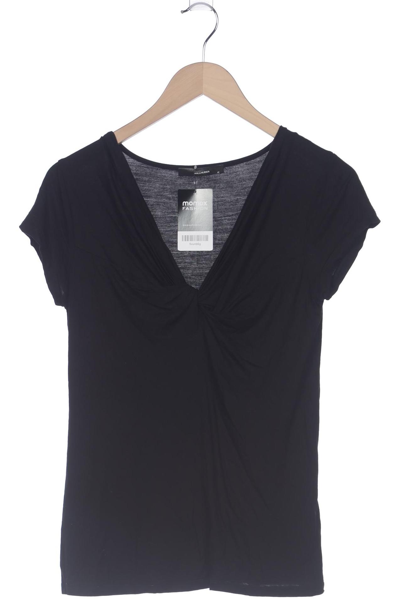 

Hallhuber Damen T-Shirt, schwarz, Gr. 38