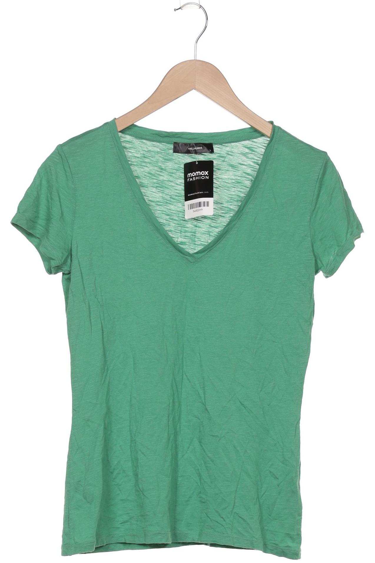 

Hallhuber Damen T-Shirt, grün, Gr. 42