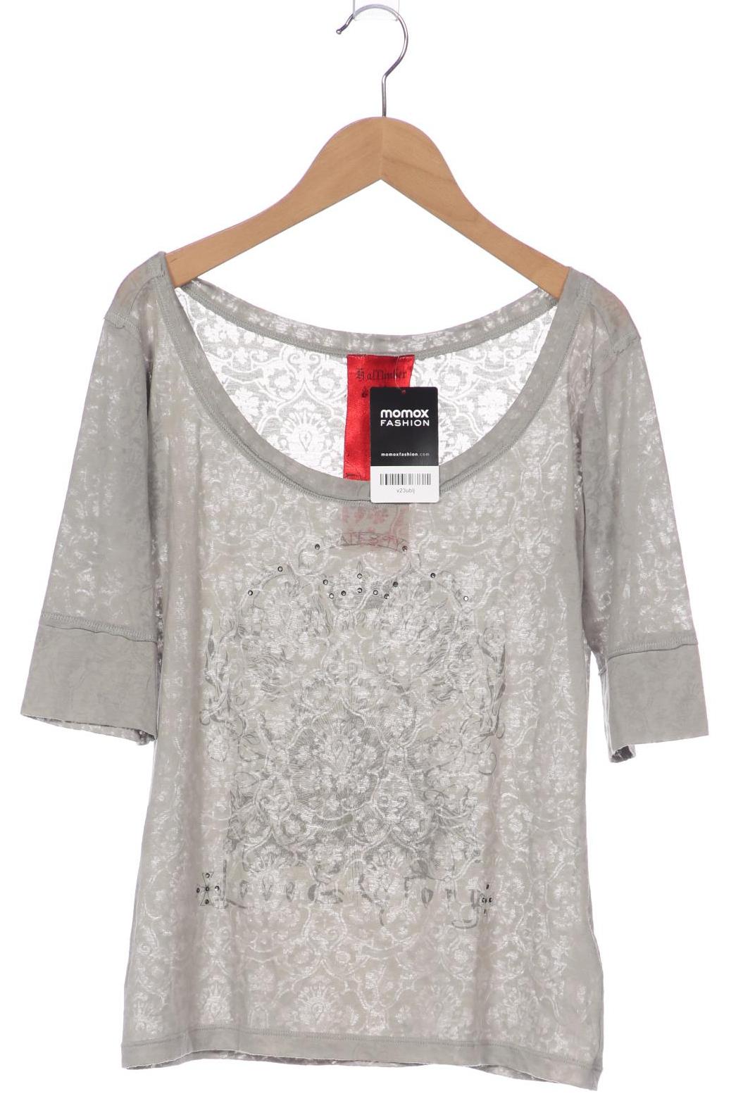 

Hallhuber Damen T-Shirt, grau, Gr. 36