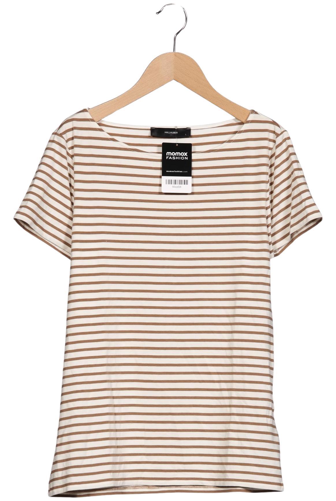 

Hallhuber Damen T-Shirt, cremeweiß, Gr. 42