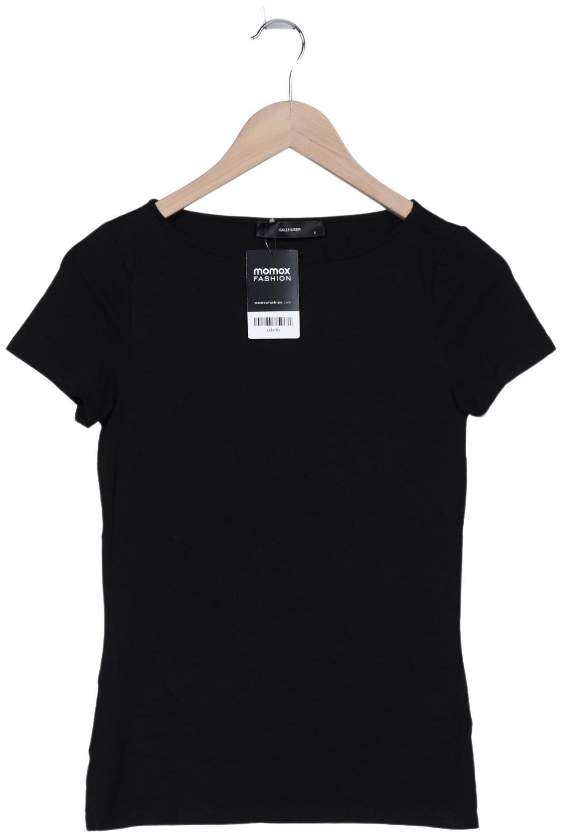 

Hallhuber Damen T-Shirt, schwarz, Gr. 36