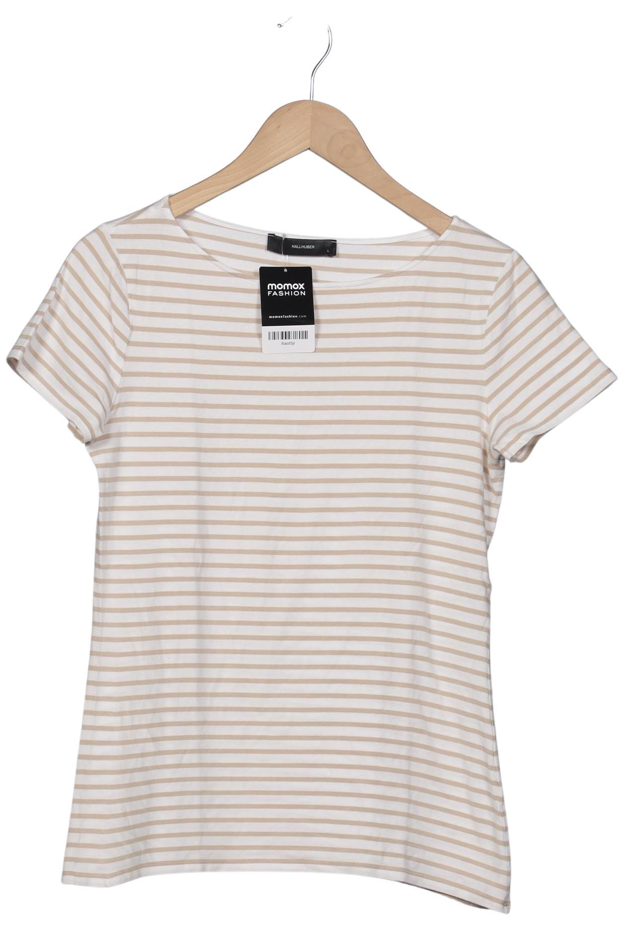 

Hallhuber Damen T-Shirt, beige, Gr. 42