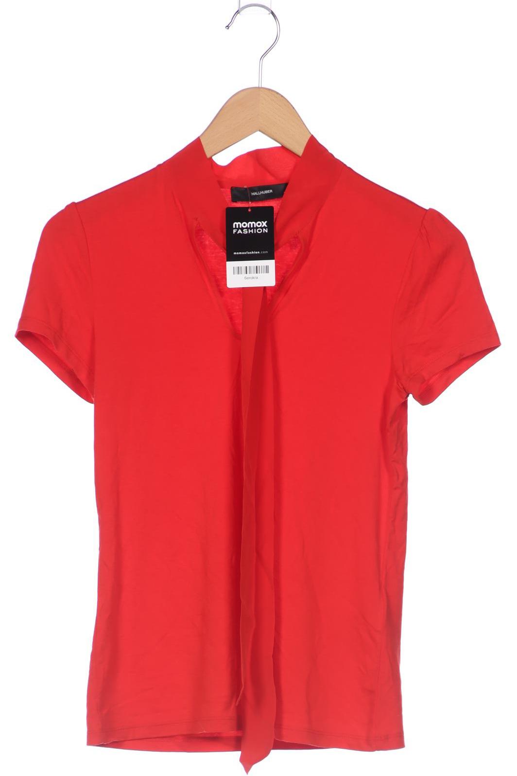 

Hallhuber Damen T-Shirt, rot, Gr. 34