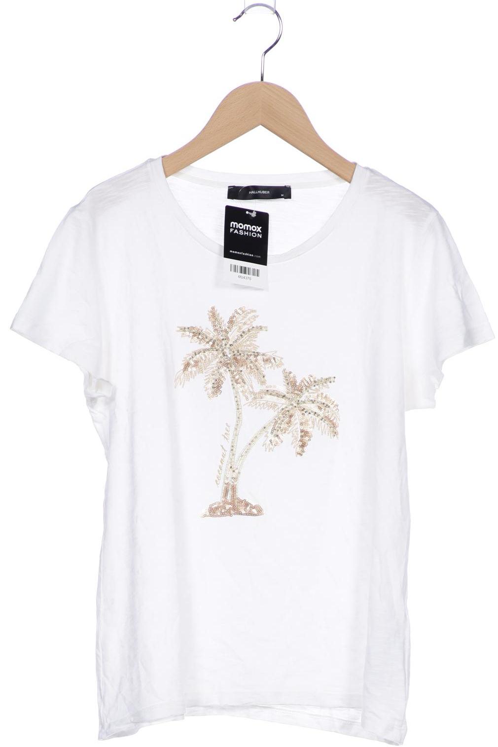 

Hallhuber Damen T-Shirt, weiß, Gr. 38