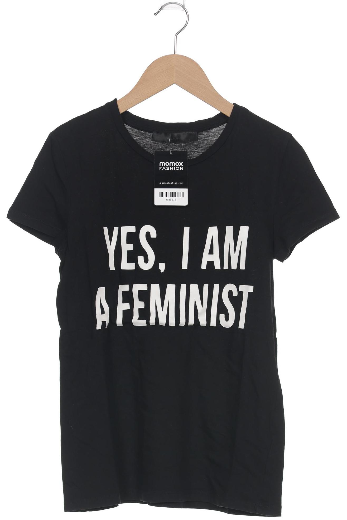 

Hallhuber Damen T-Shirt, schwarz, Gr. 36