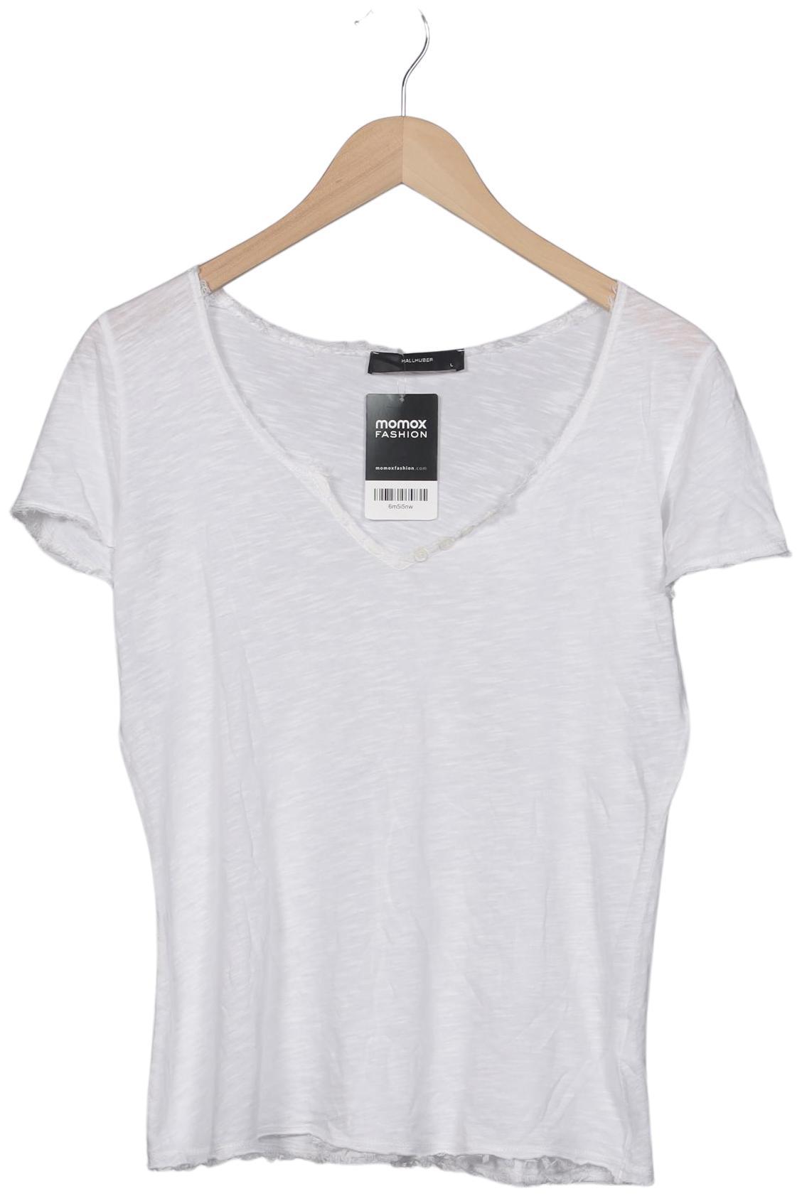 

Hallhuber Damen T-Shirt, weiß, Gr. 42