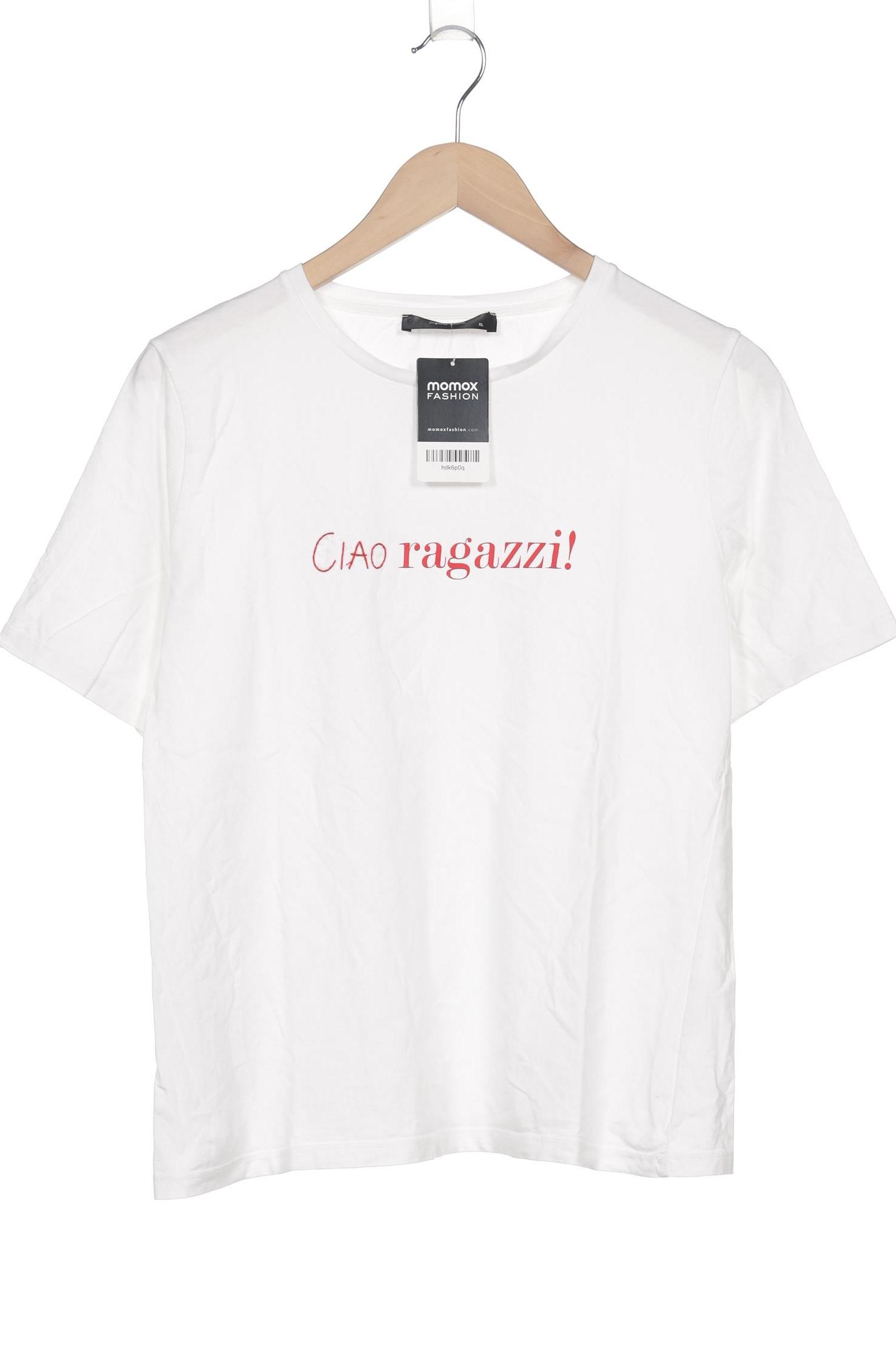 

Hallhuber Damen T-Shirt, weiß, Gr. 44