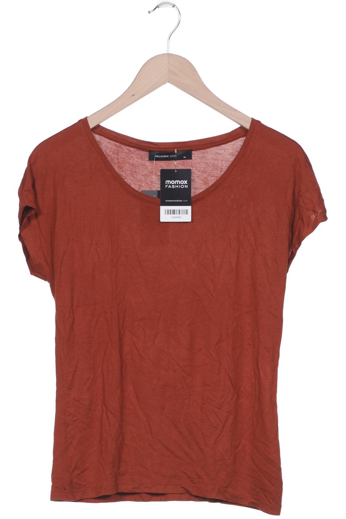 

Hallhuber Damen T-Shirt, orange, Gr. 34