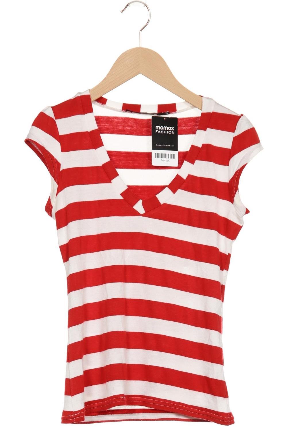

Hallhuber Damen T-Shirt, rot, Gr. 38