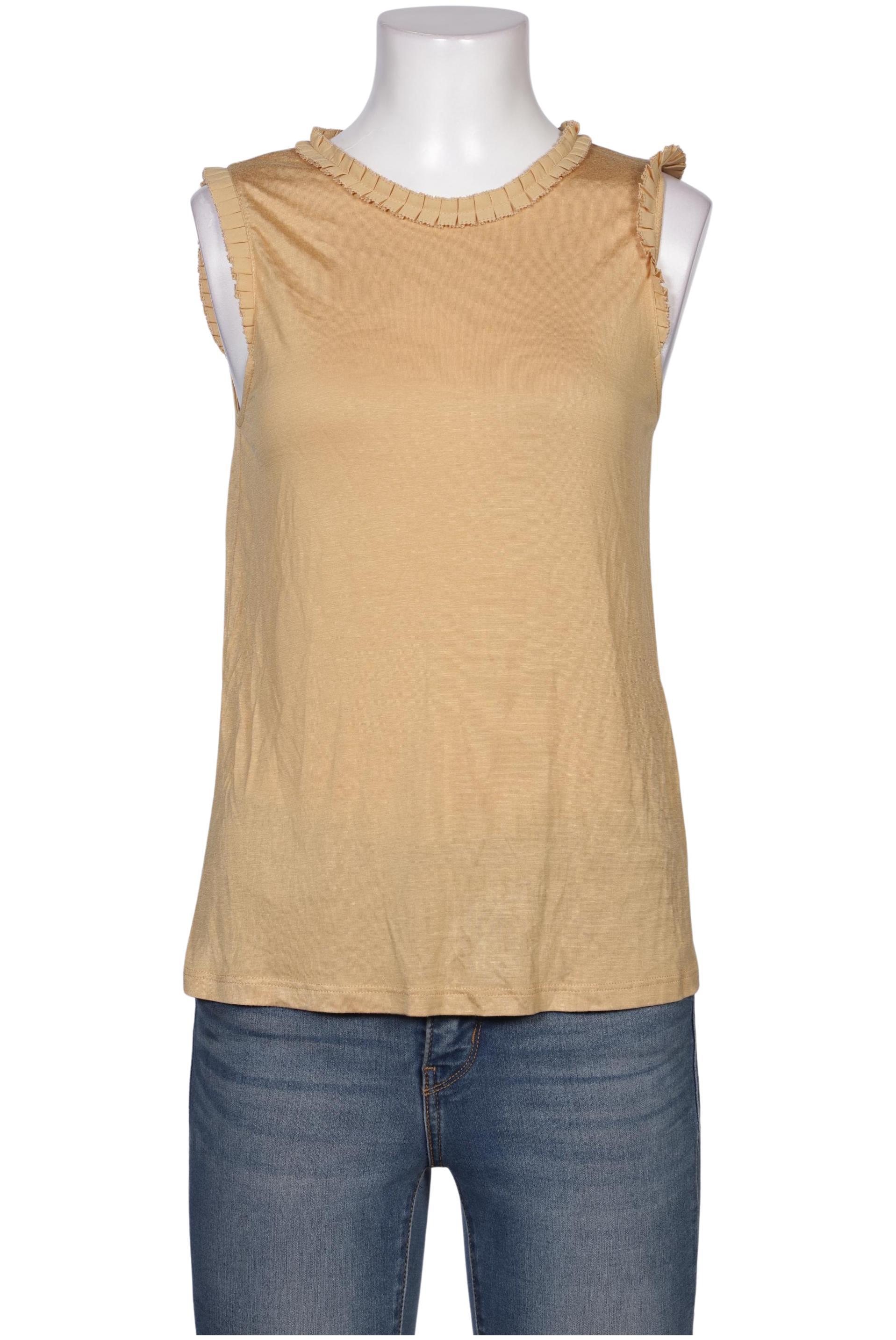 

Hallhuber Damen T-Shirt, gelb, Gr. 38
