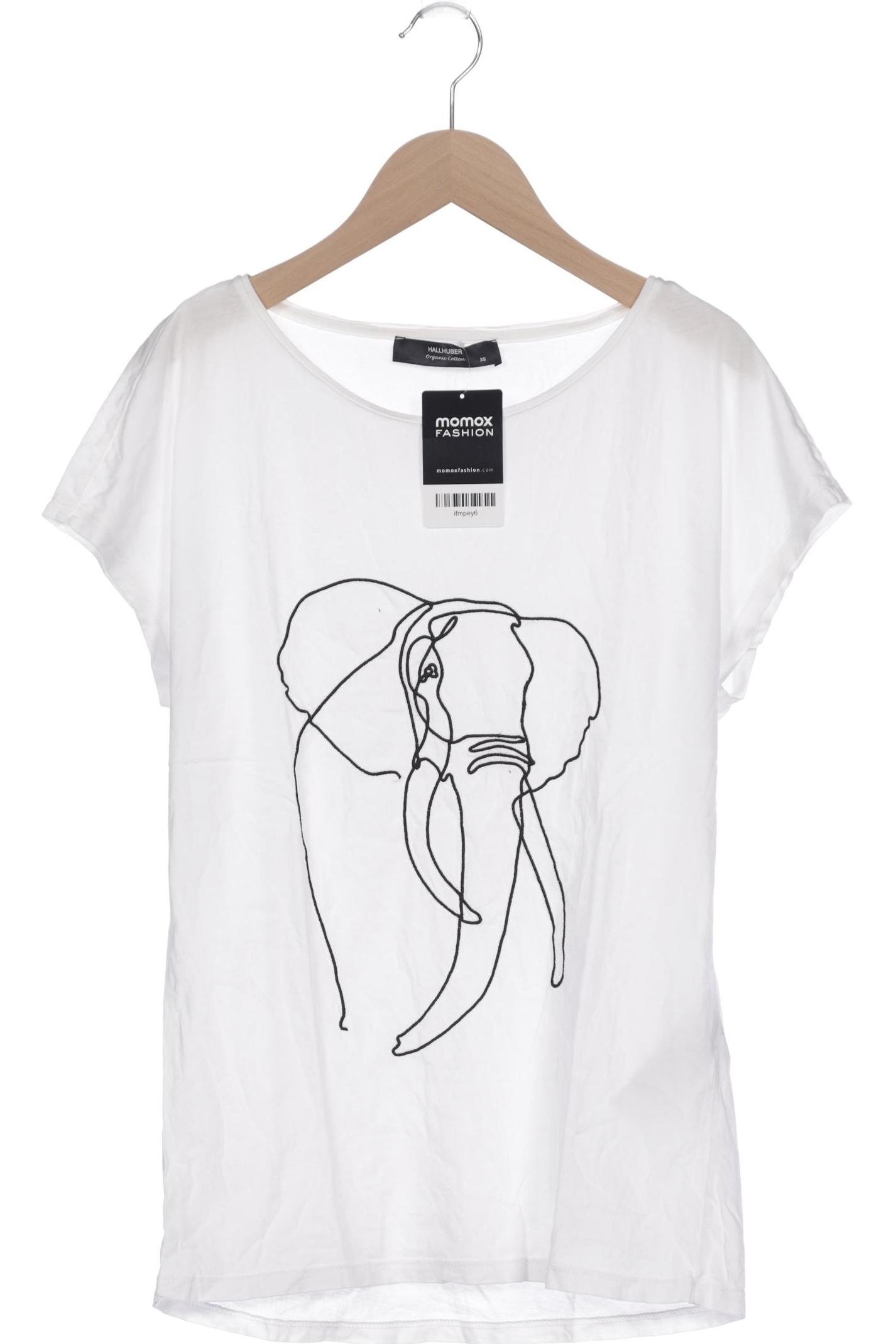 

Hallhuber Damen T-Shirt, weiß, Gr. 34