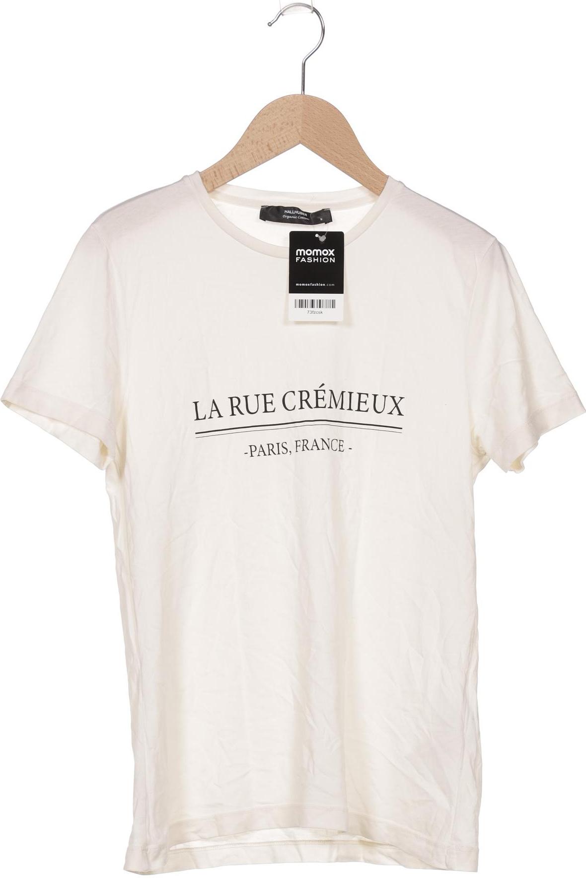 

Hallhuber Damen T-Shirt, cremeweiß, Gr. 36