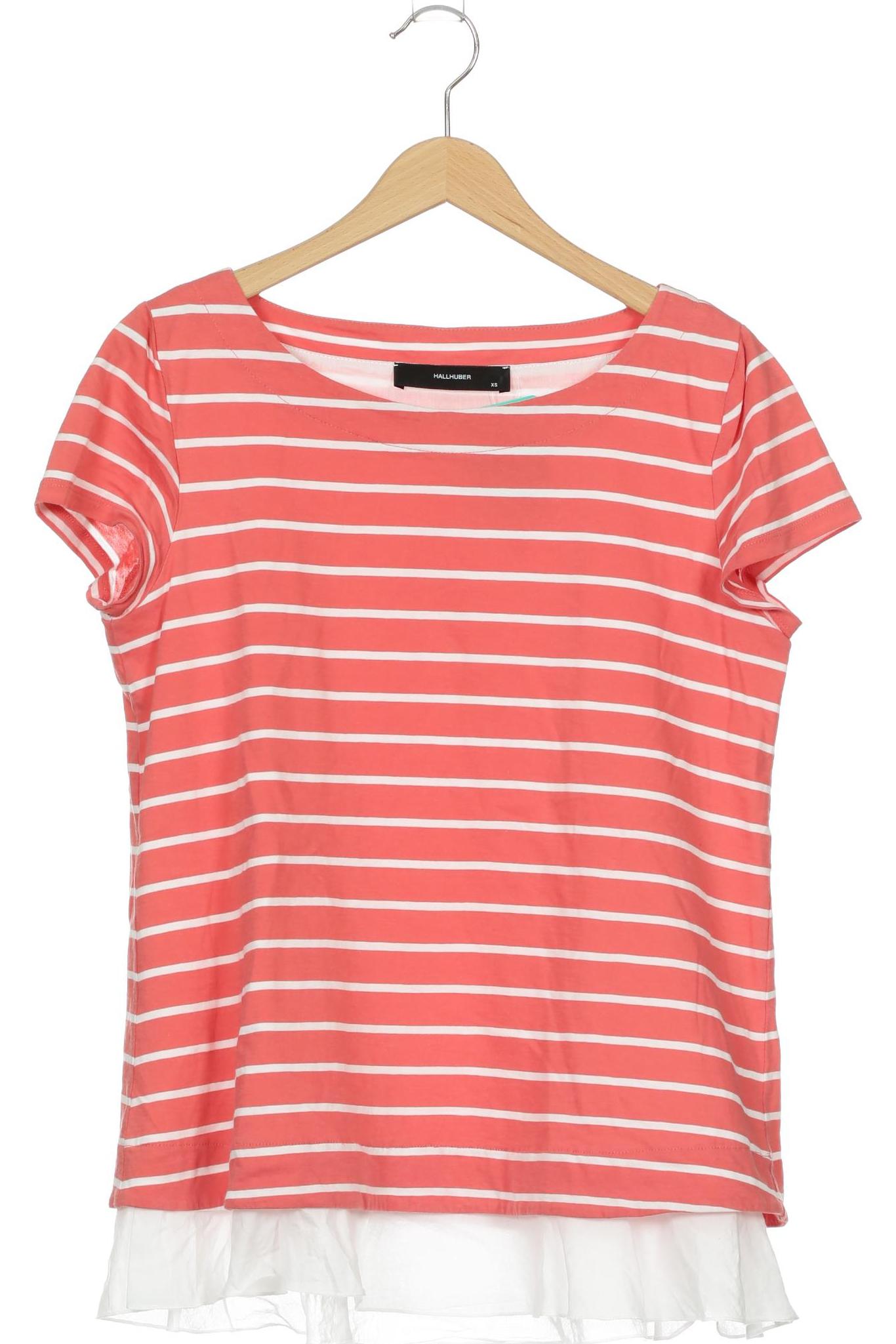 

Hallhuber Damen T-Shirt, rot, Gr. 34
