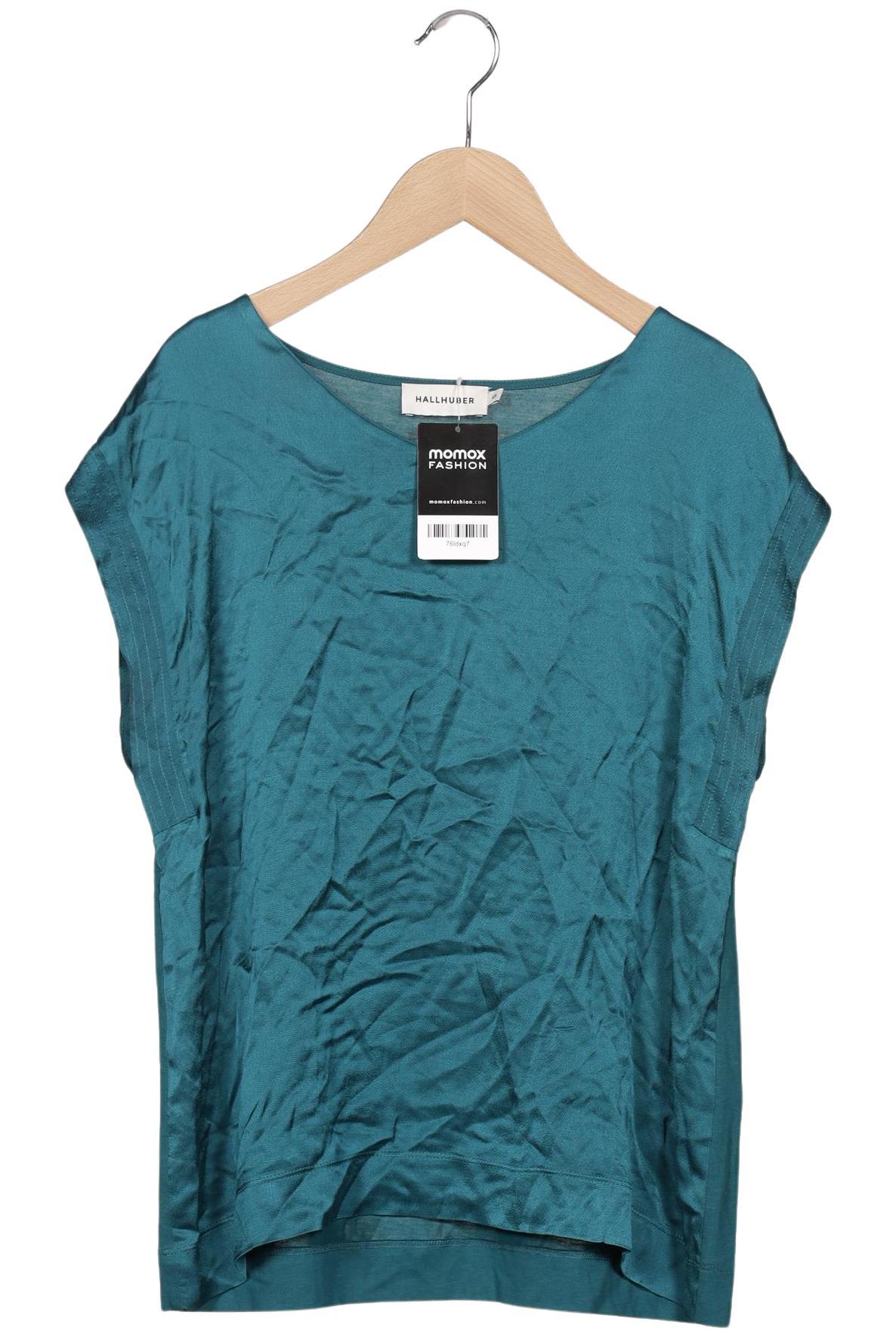 

Hallhuber Damen T-Shirt, türkis, Gr. 36