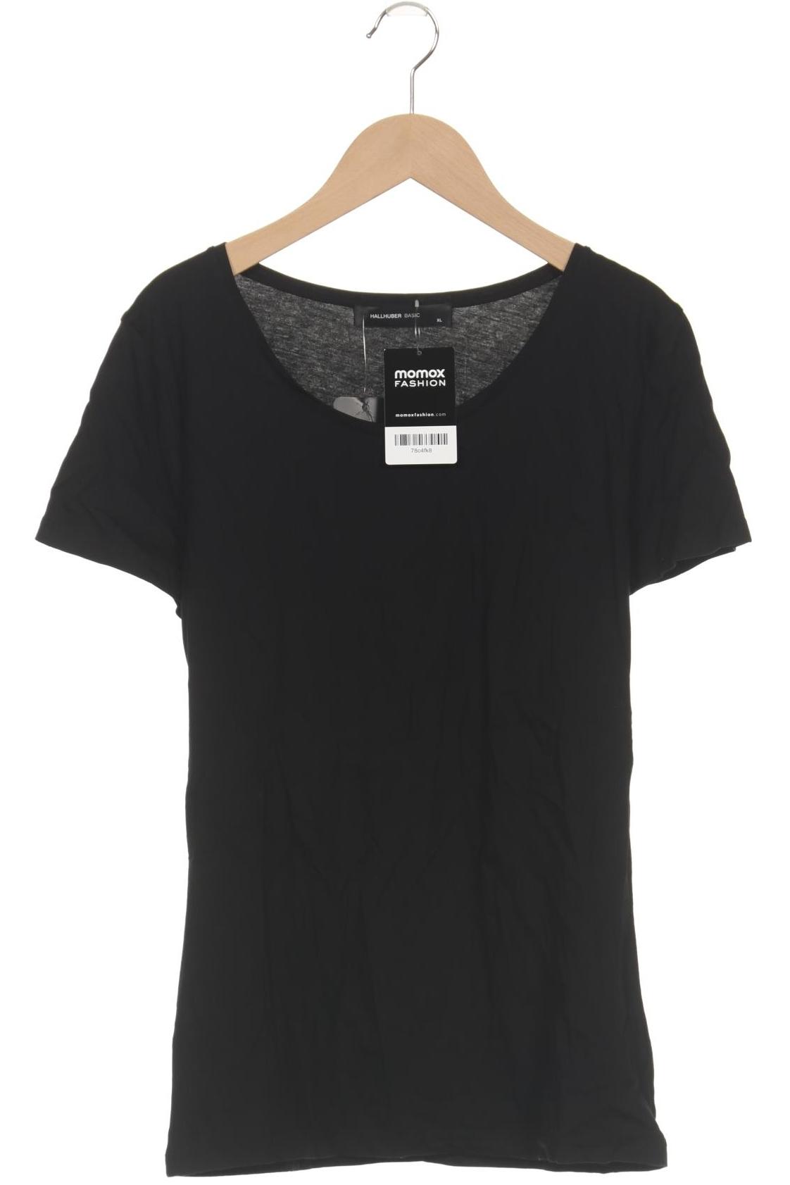 

Hallhuber Damen T-Shirt, schwarz, Gr. 44