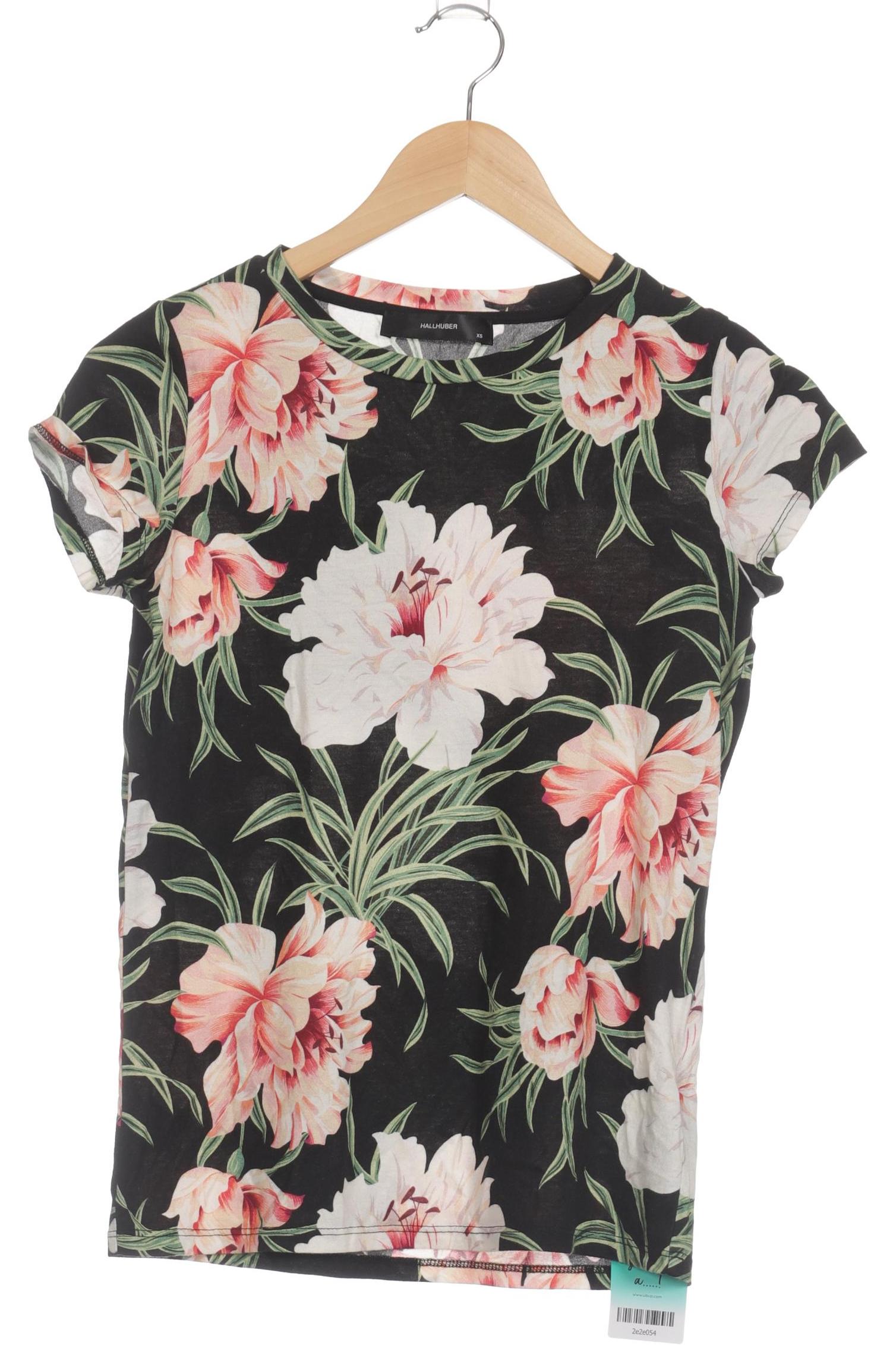 

Hallhuber Damen T-Shirt, schwarz, Gr. 34