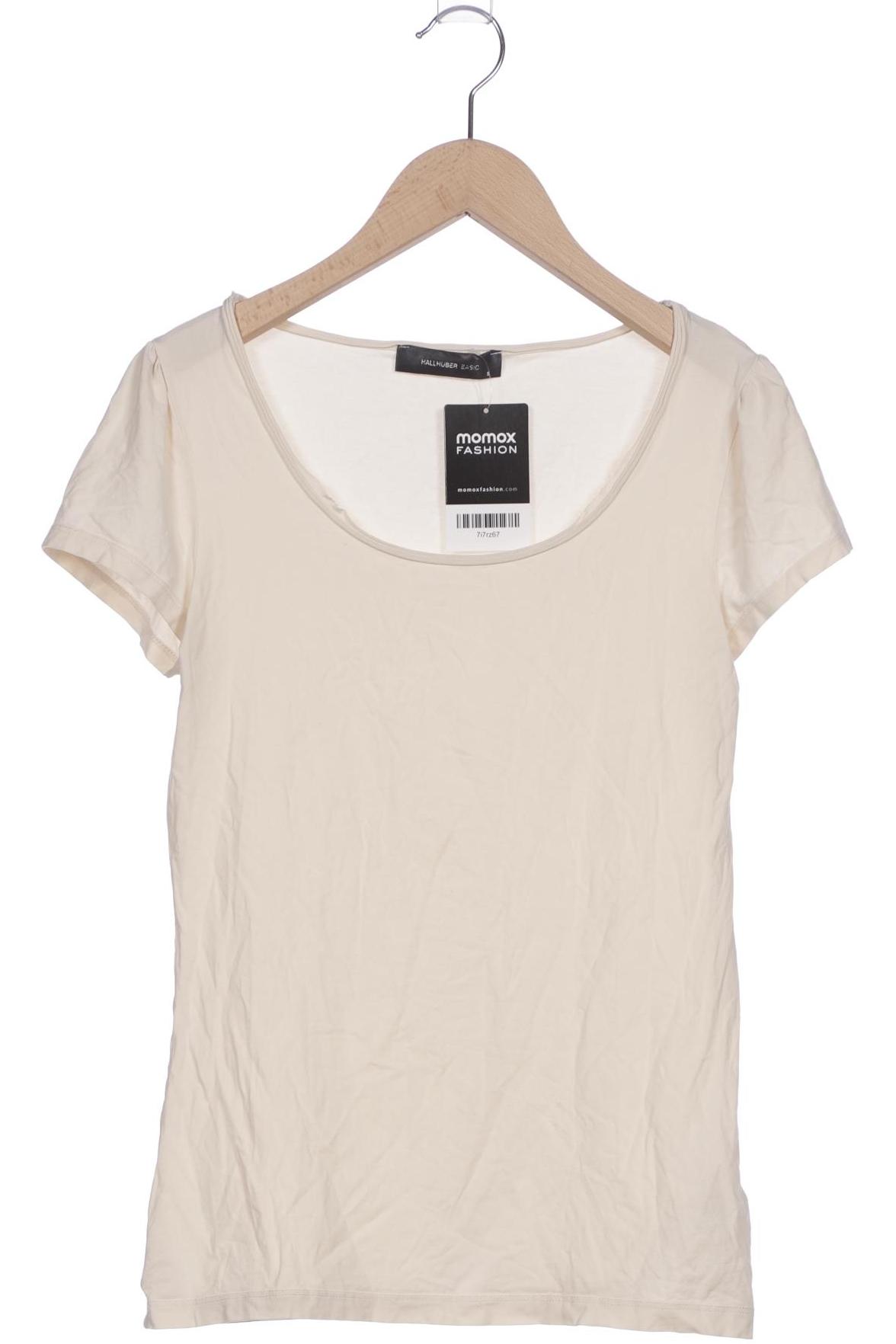 

Hallhuber Damen T-Shirt, cremeweiß, Gr. 36